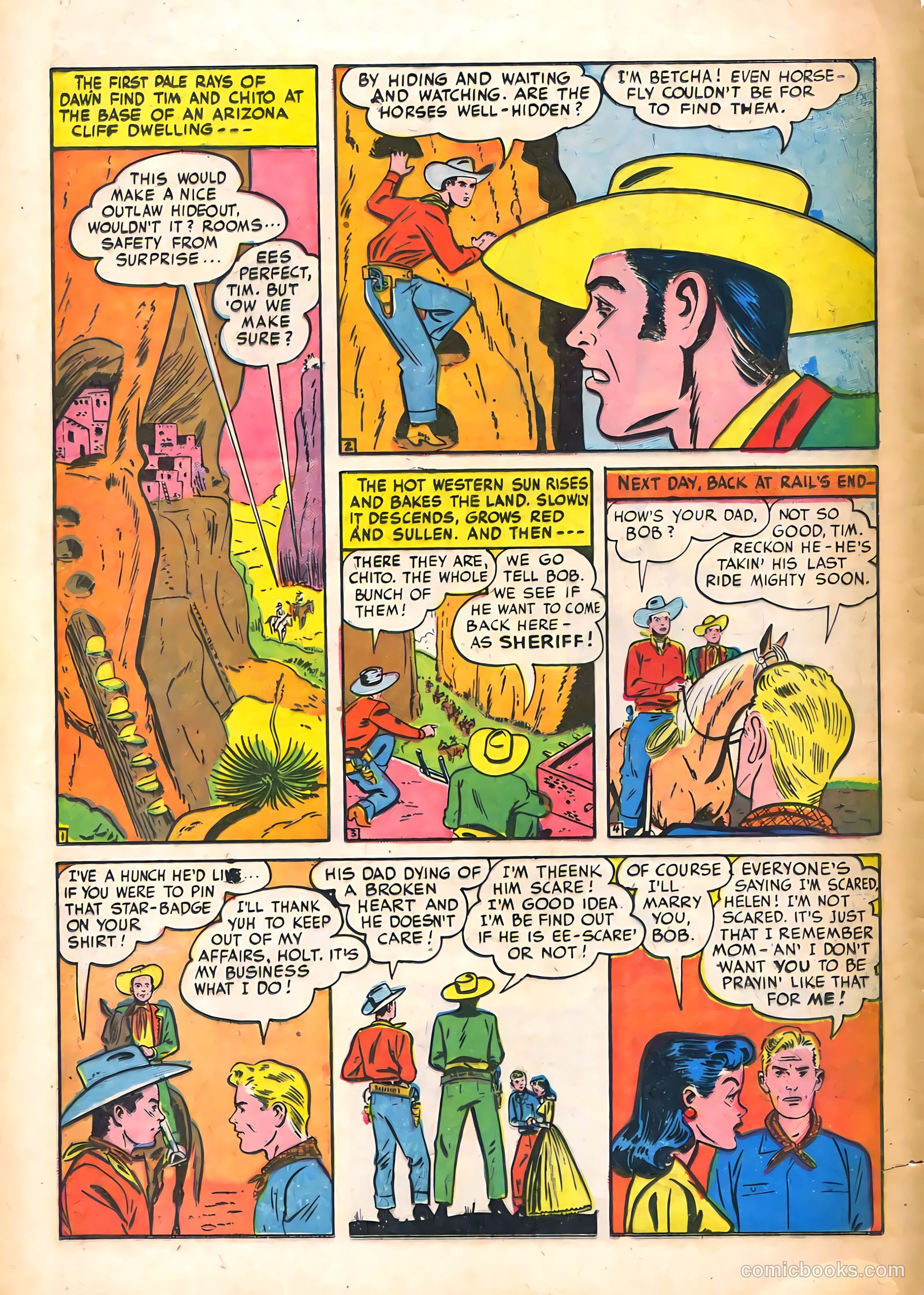 Tim Holt #1 — page 30 of 36