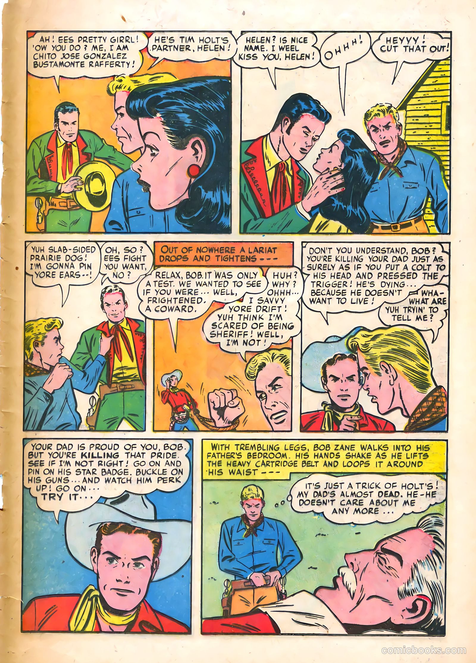 Tim Holt #1 — page 31 of 36