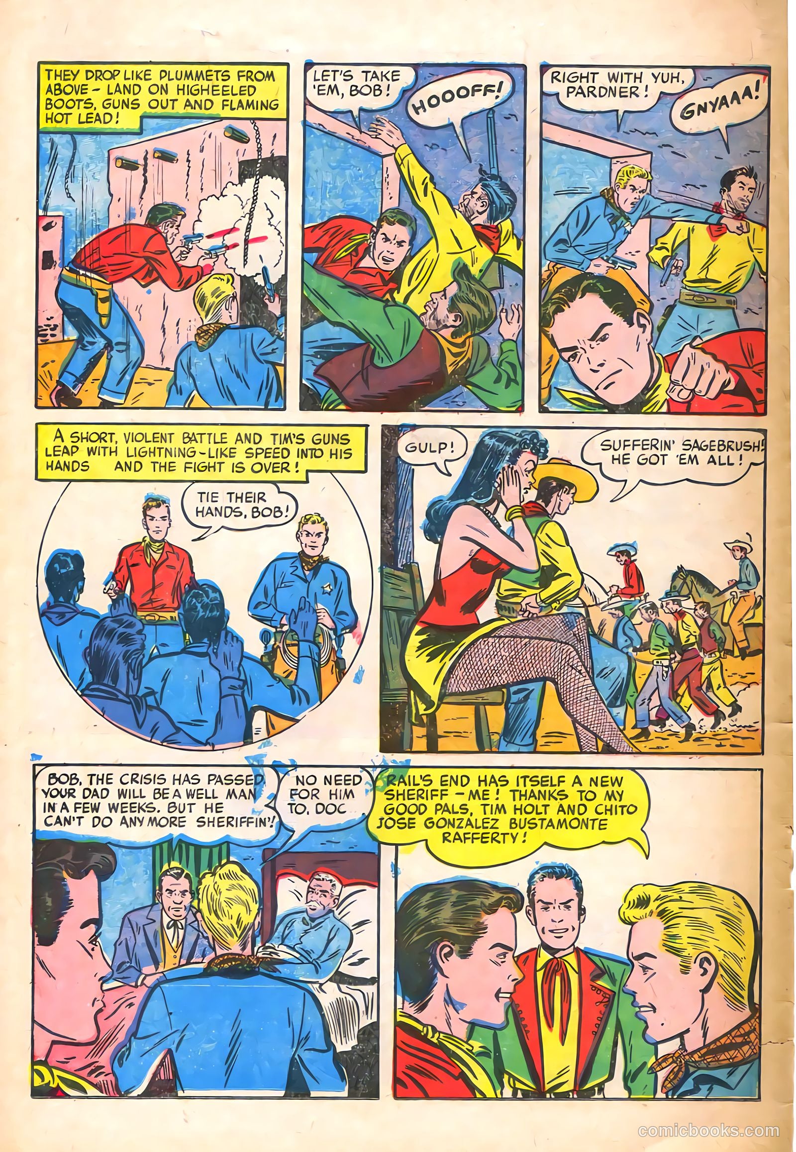 Tim Holt #1 — page 34 of 36