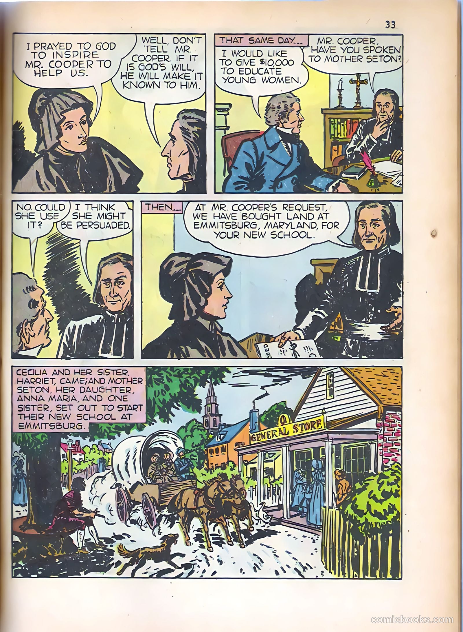 God's Heroes in America #nn — page 34 of 65
