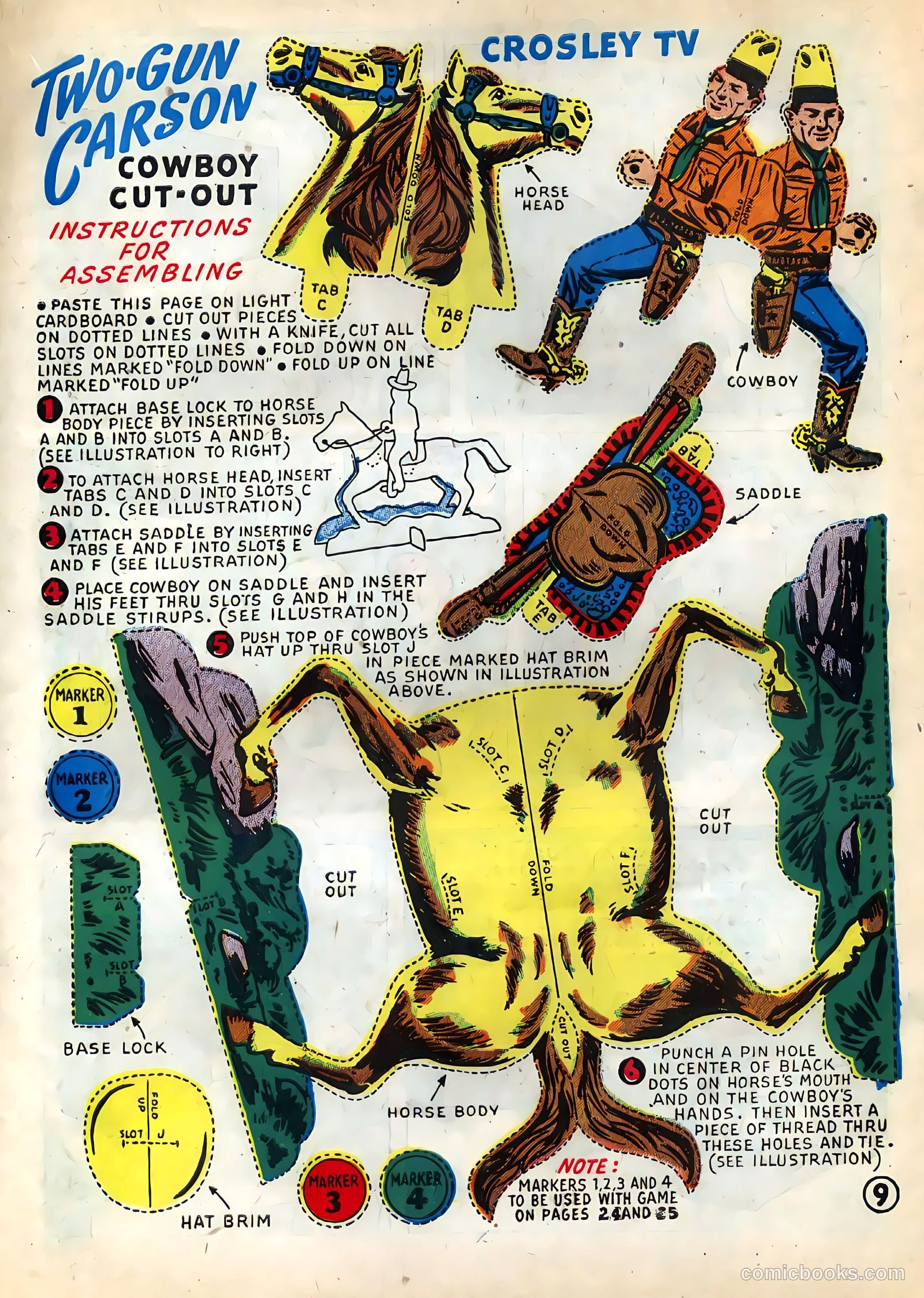 Tee and Vee Crosley in Television Land Comics #nn — page 9 of 48