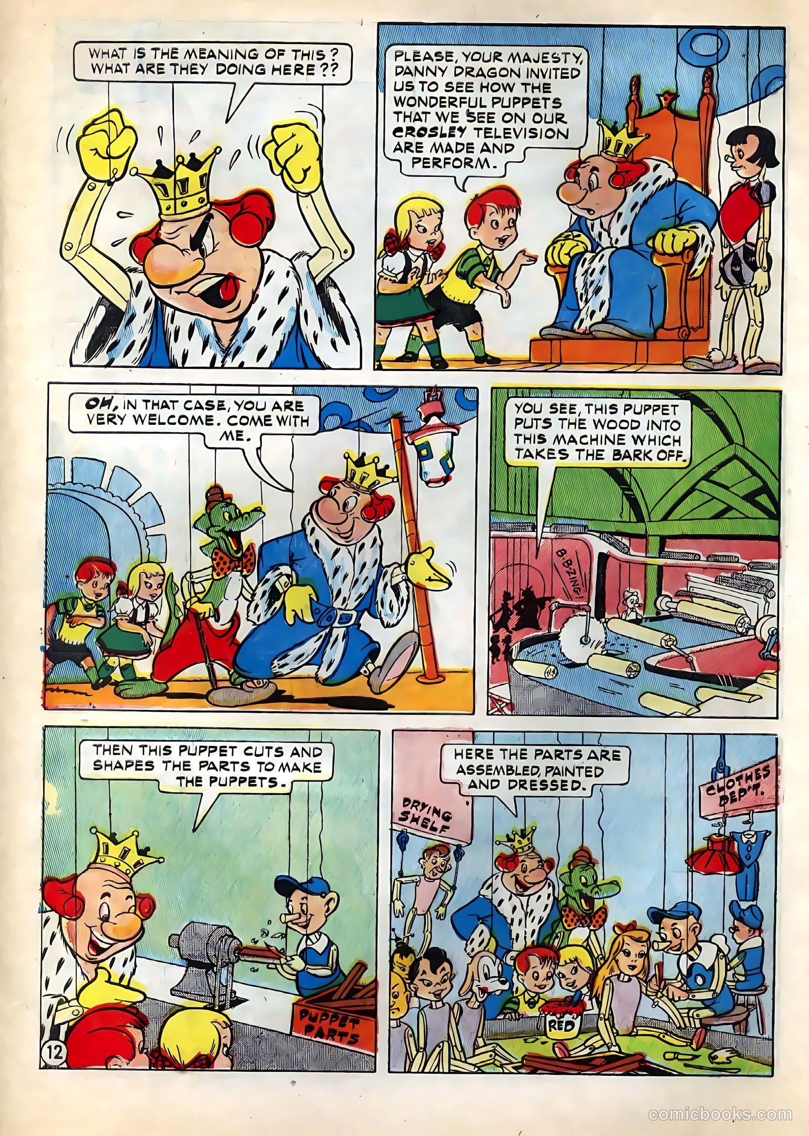Tee and Vee Crosley in Television Land Comics #nn — page 12 of 48