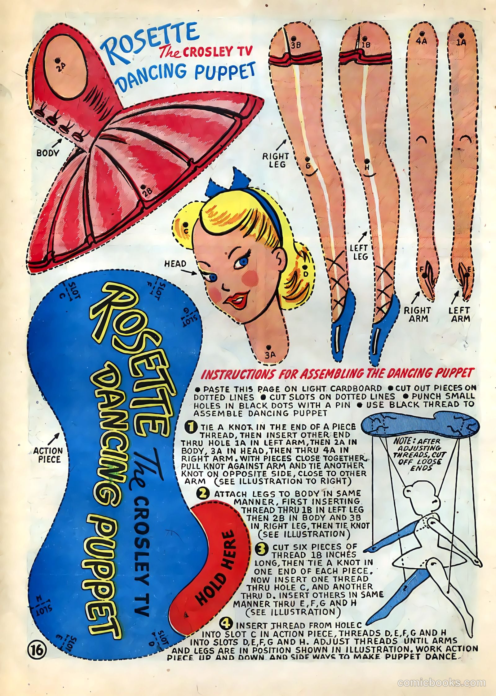 Tee and Vee Crosley in Television Land Comics #nn — page 16 of 48