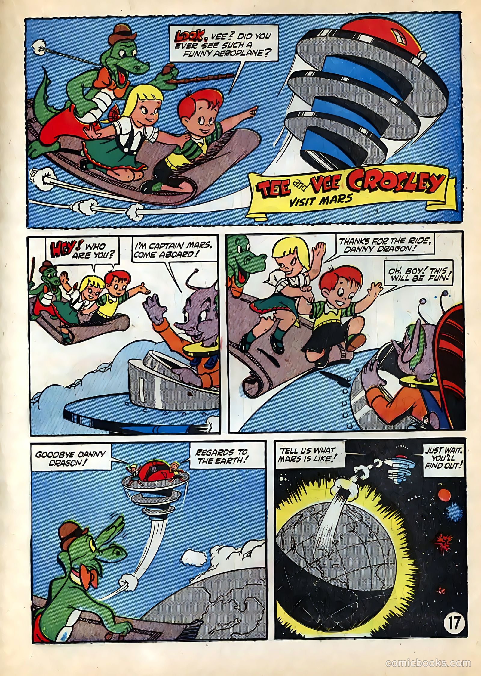 Tee and Vee Crosley in Television Land Comics #nn — page 17 of 48