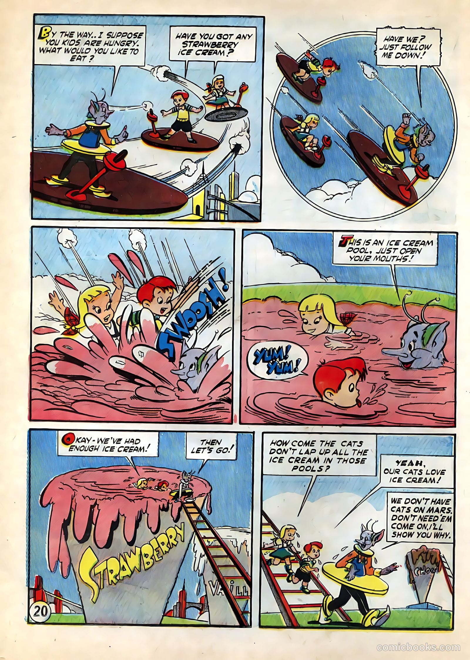 Tee and Vee Crosley in Television Land Comics #nn — page 20 of 48