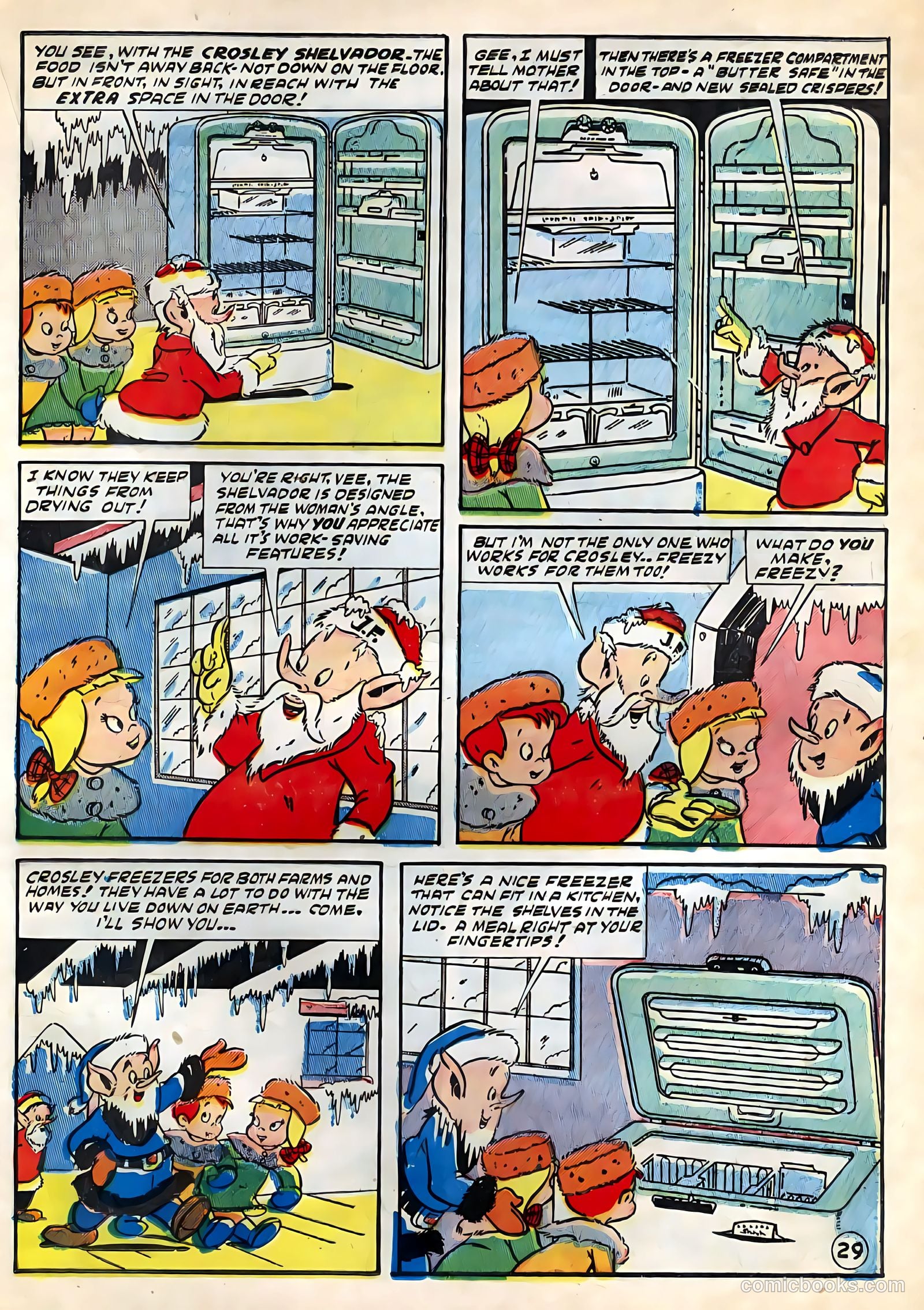 Tee and Vee Crosley in Television Land Comics #nn — page 29 of 48