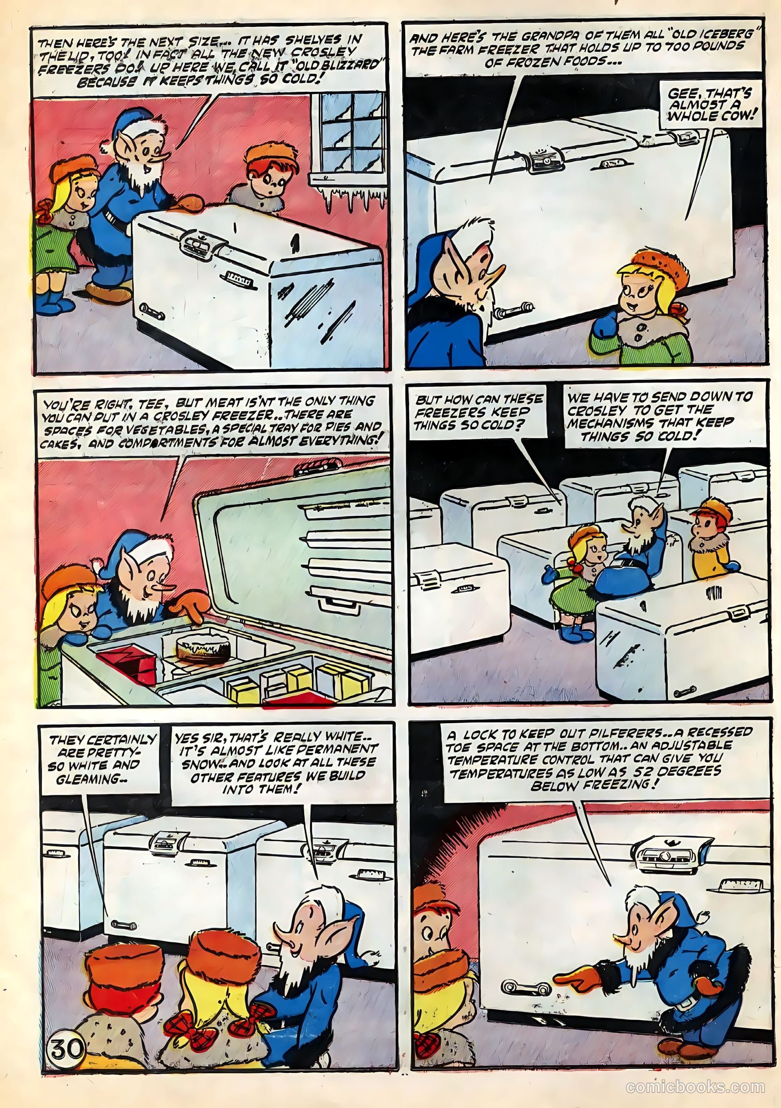 Tee and Vee Crosley in Television Land Comics #nn — page 30 of 48