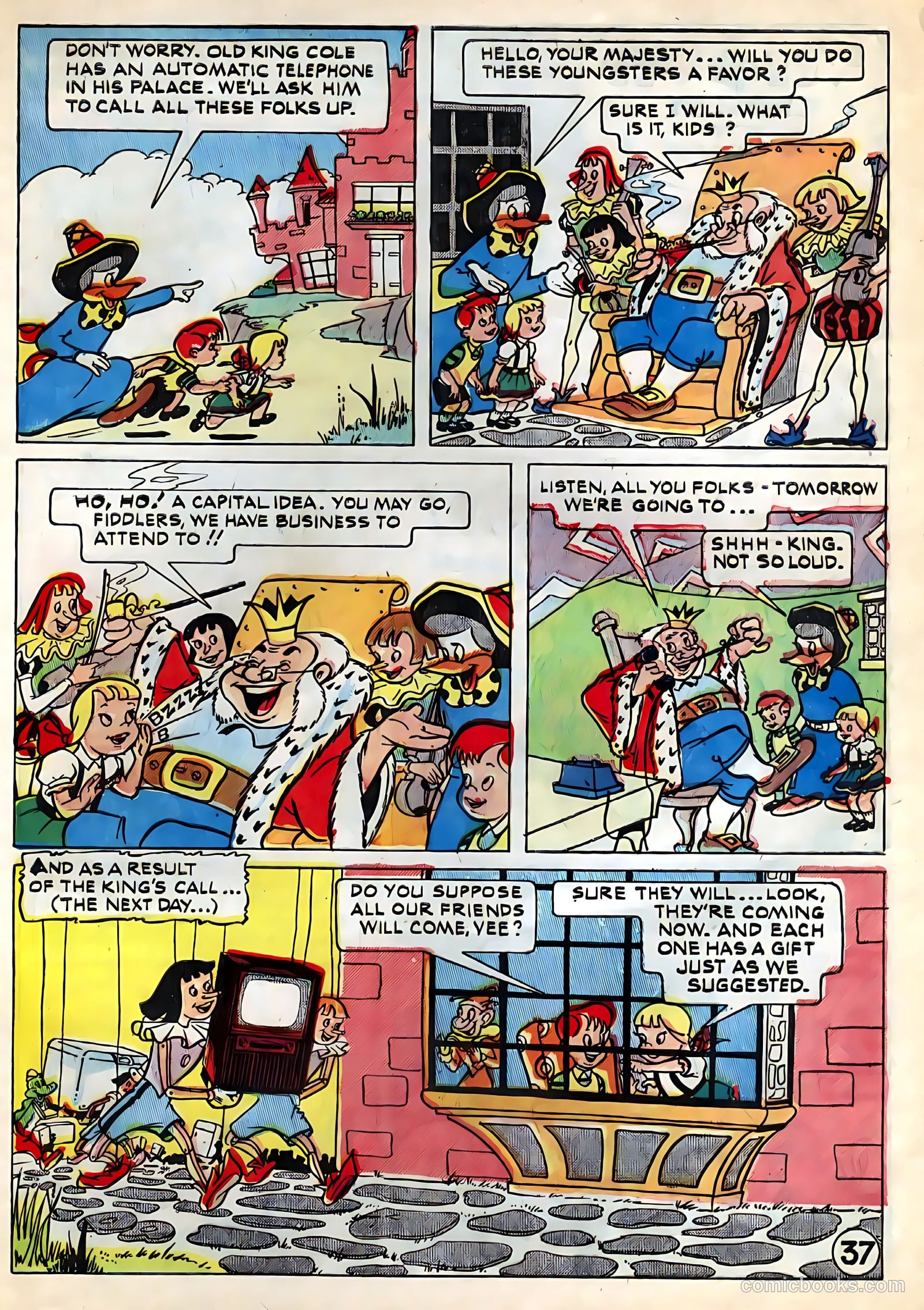 Tee and Vee Crosley in Television Land Comics #nn — page 37 of 48