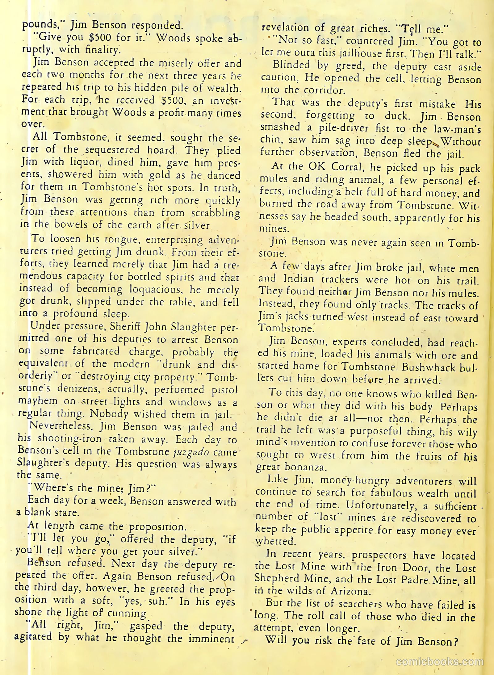 Western Adventures #1 — page 43 of 49