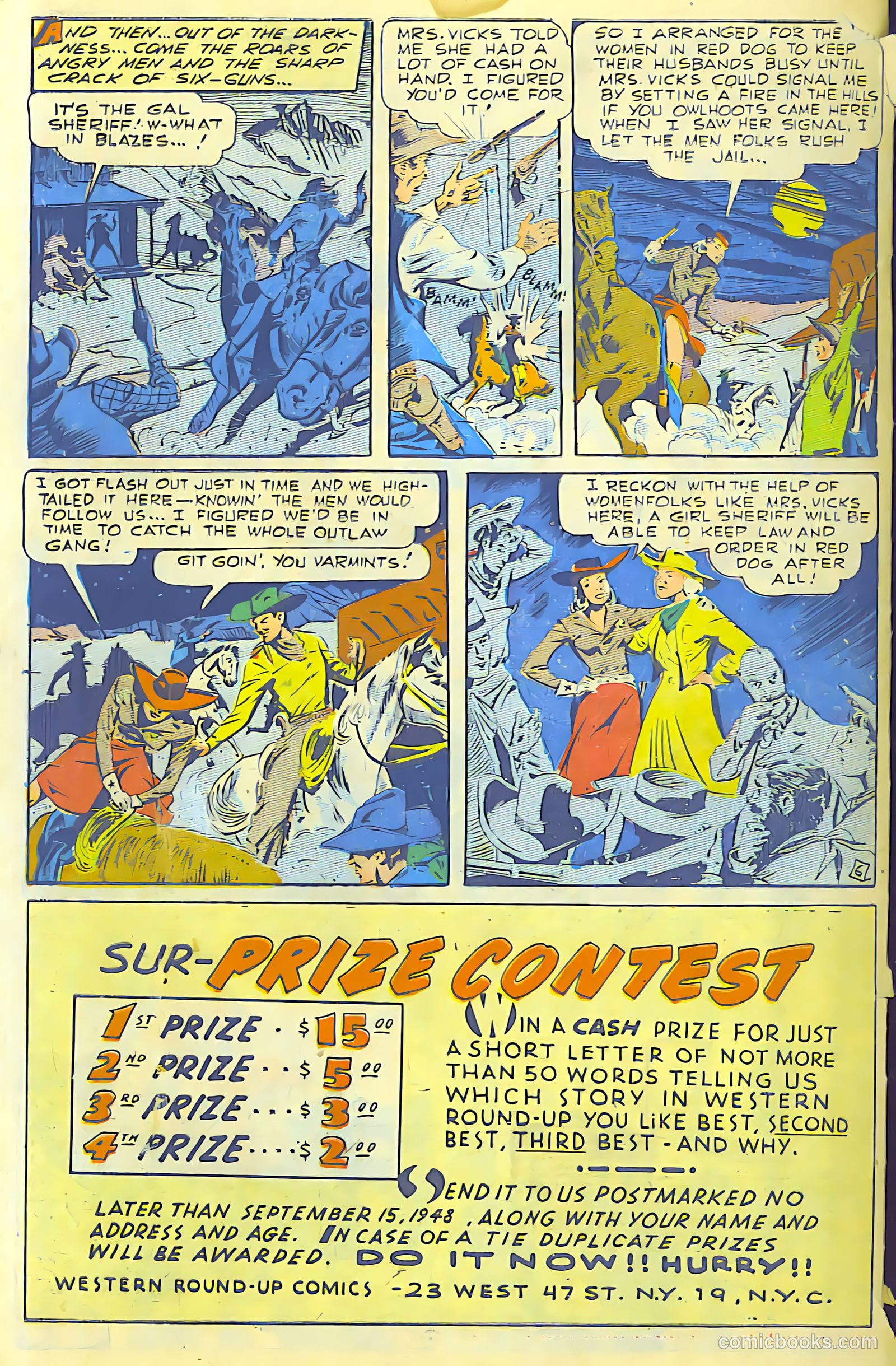 Western Adventures #1 — page 49 of 49