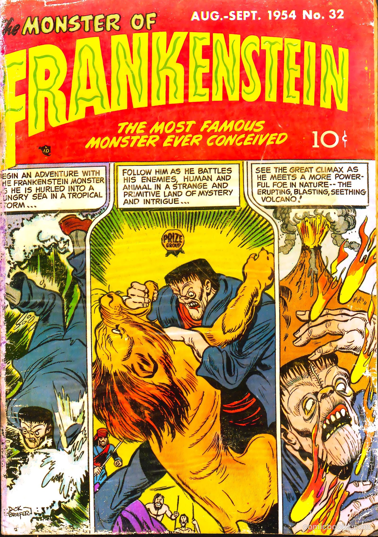 Frankenstein #32 — page 1 of 36