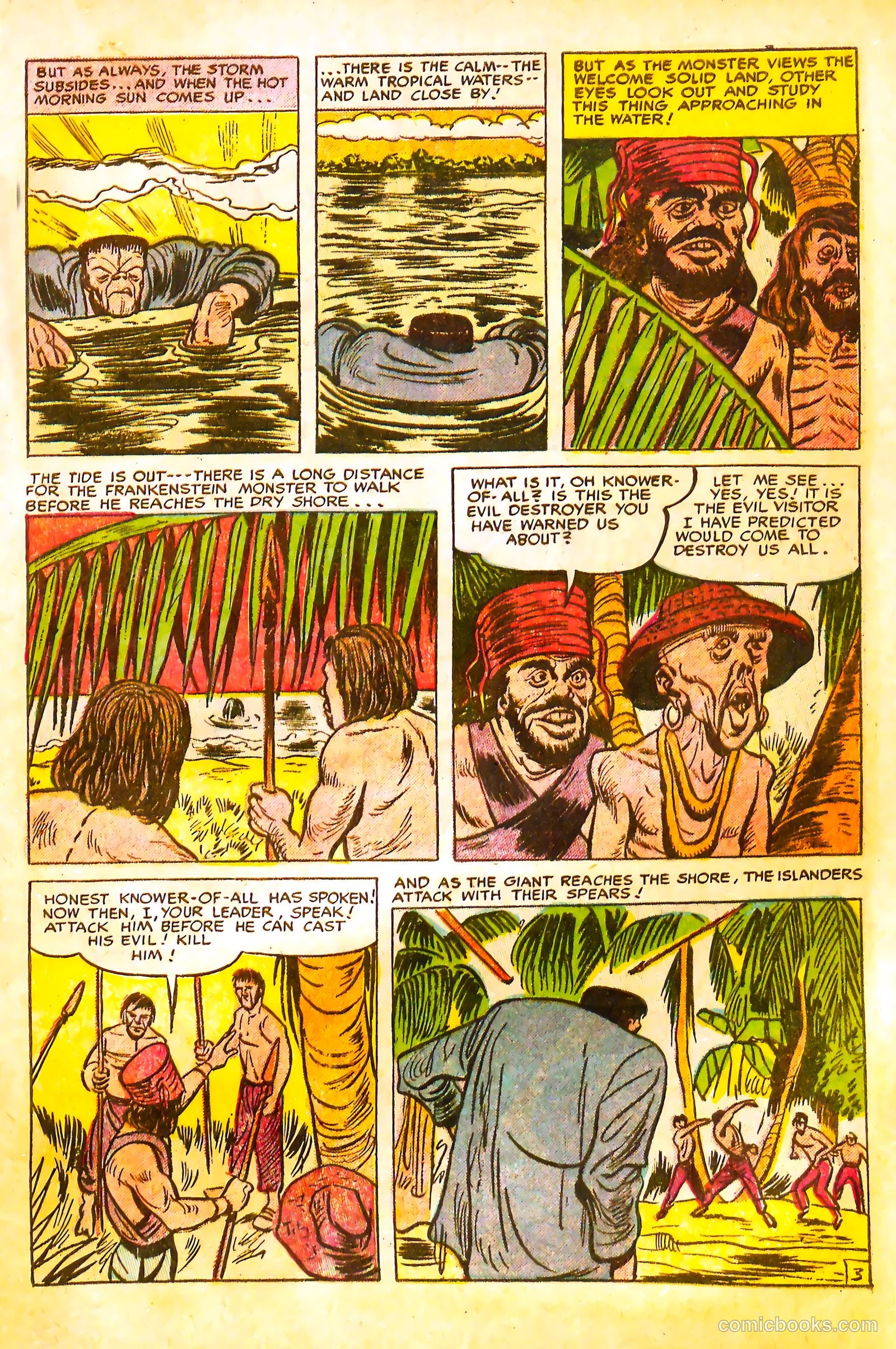Frankenstein #32 — page 5 of 36