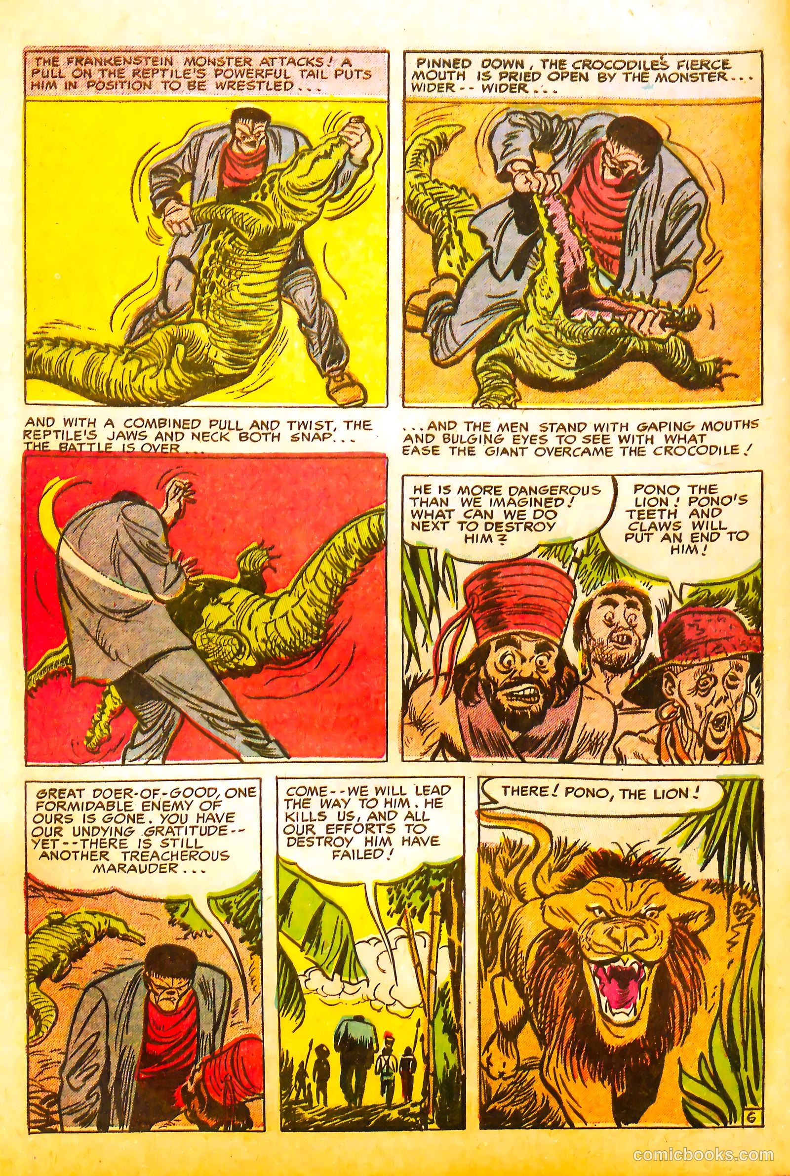 Frankenstein #32 — page 8 of 36