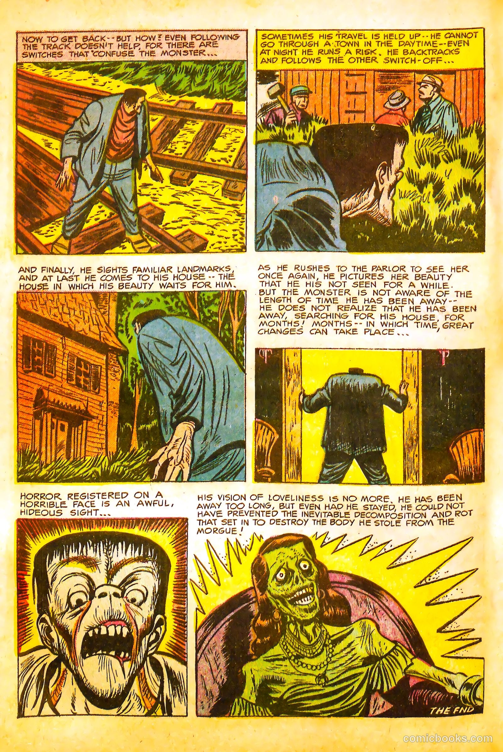 Frankenstein #32 — page 32 of 36