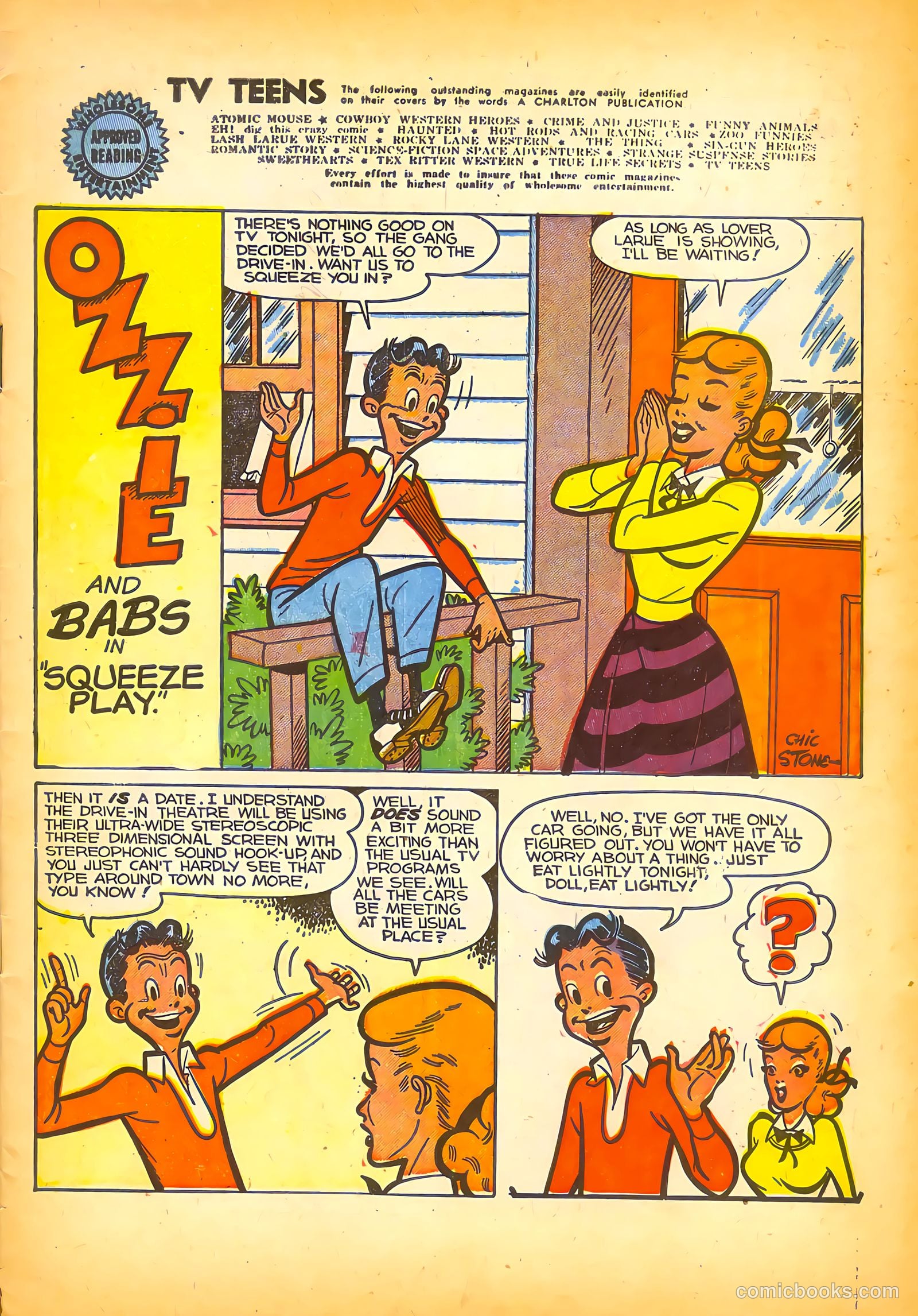 TV Teens #15 — page 3 of 36