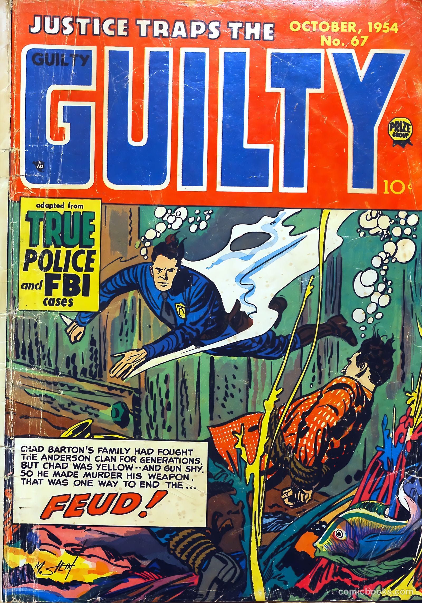 Justice Traps the Guilty #67 — page 1 of 36