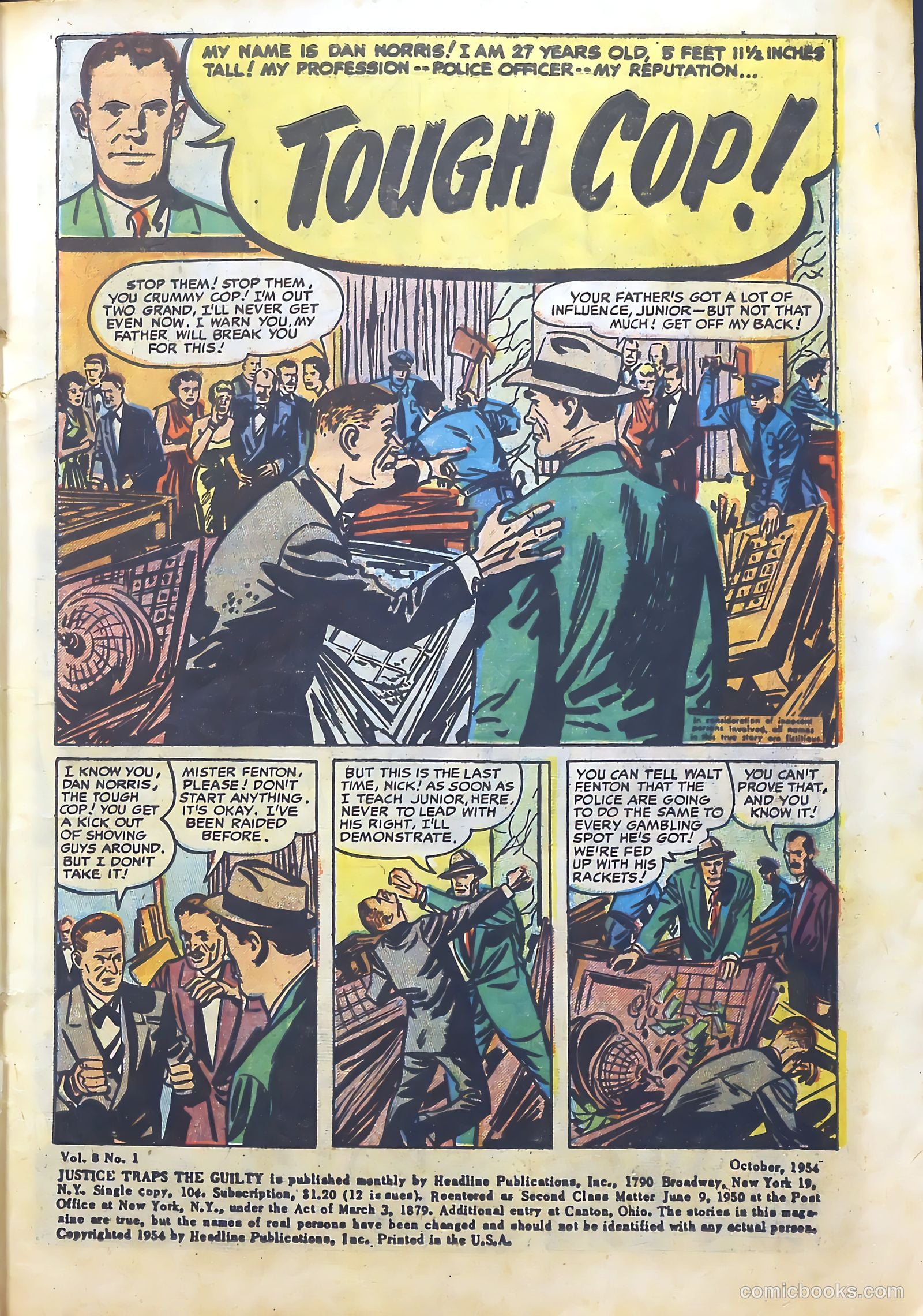 Justice Traps the Guilty #67 — page 3 of 36