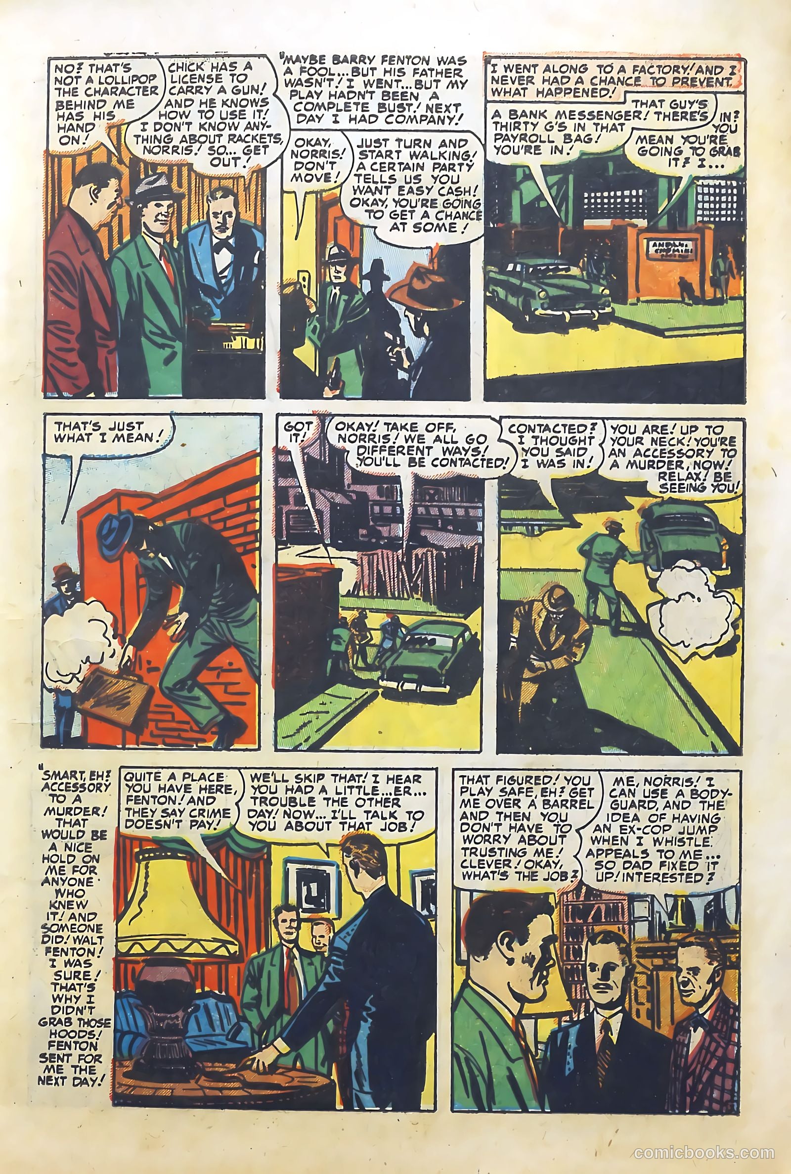 Justice Traps the Guilty #67 — page 5 of 36