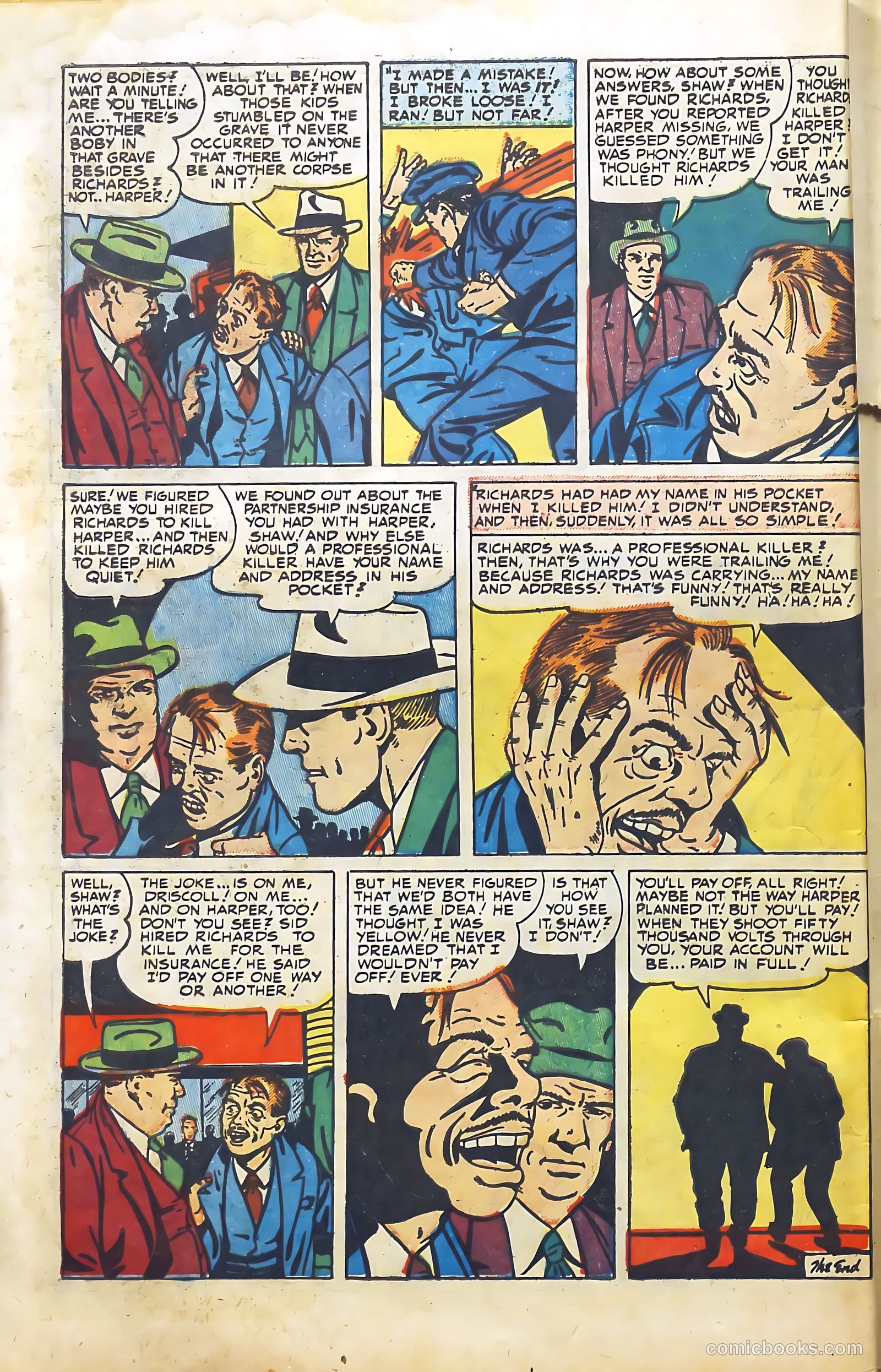 Justice Traps the Guilty #67 — page 32 of 36