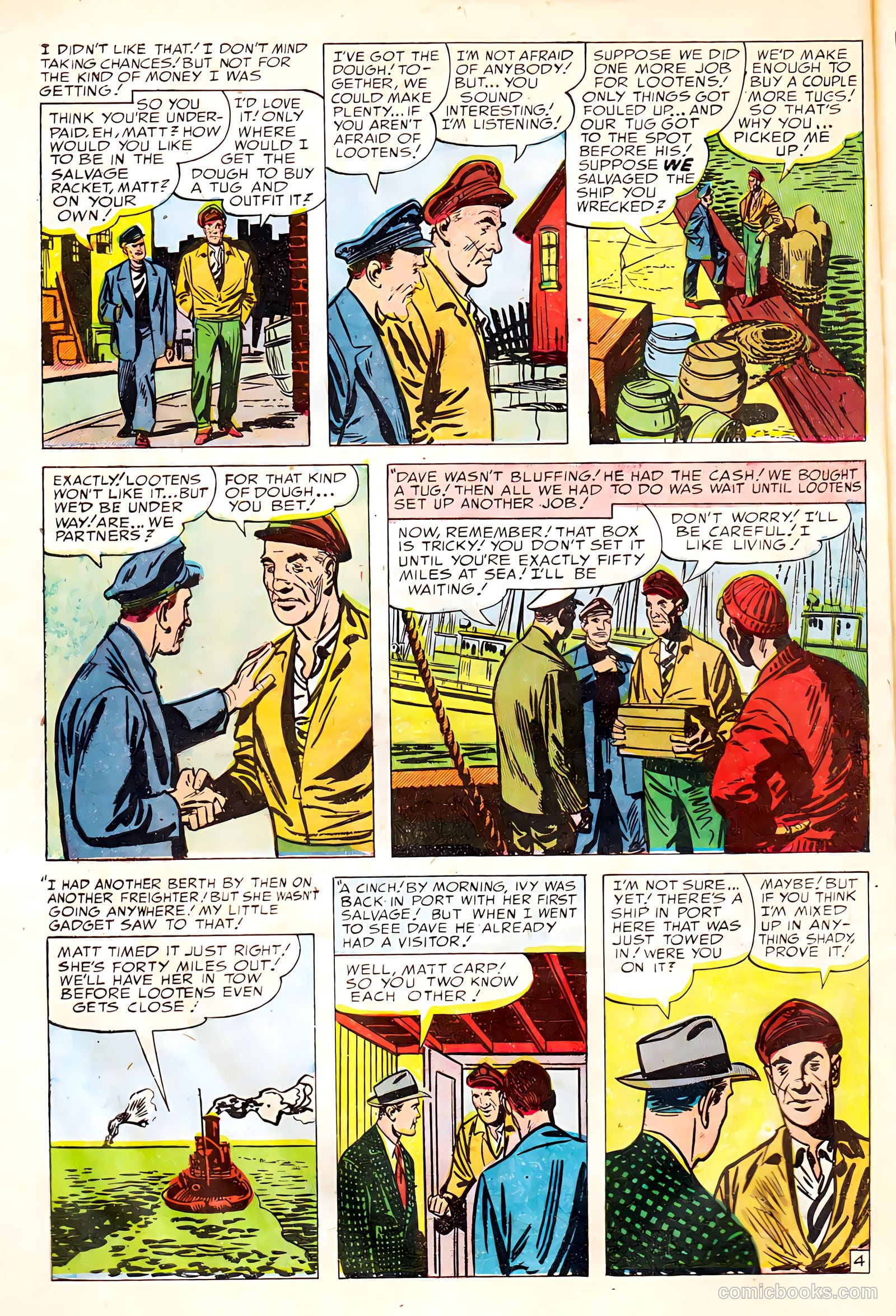 Justice Traps the Guilty #57 — page 6 of 36