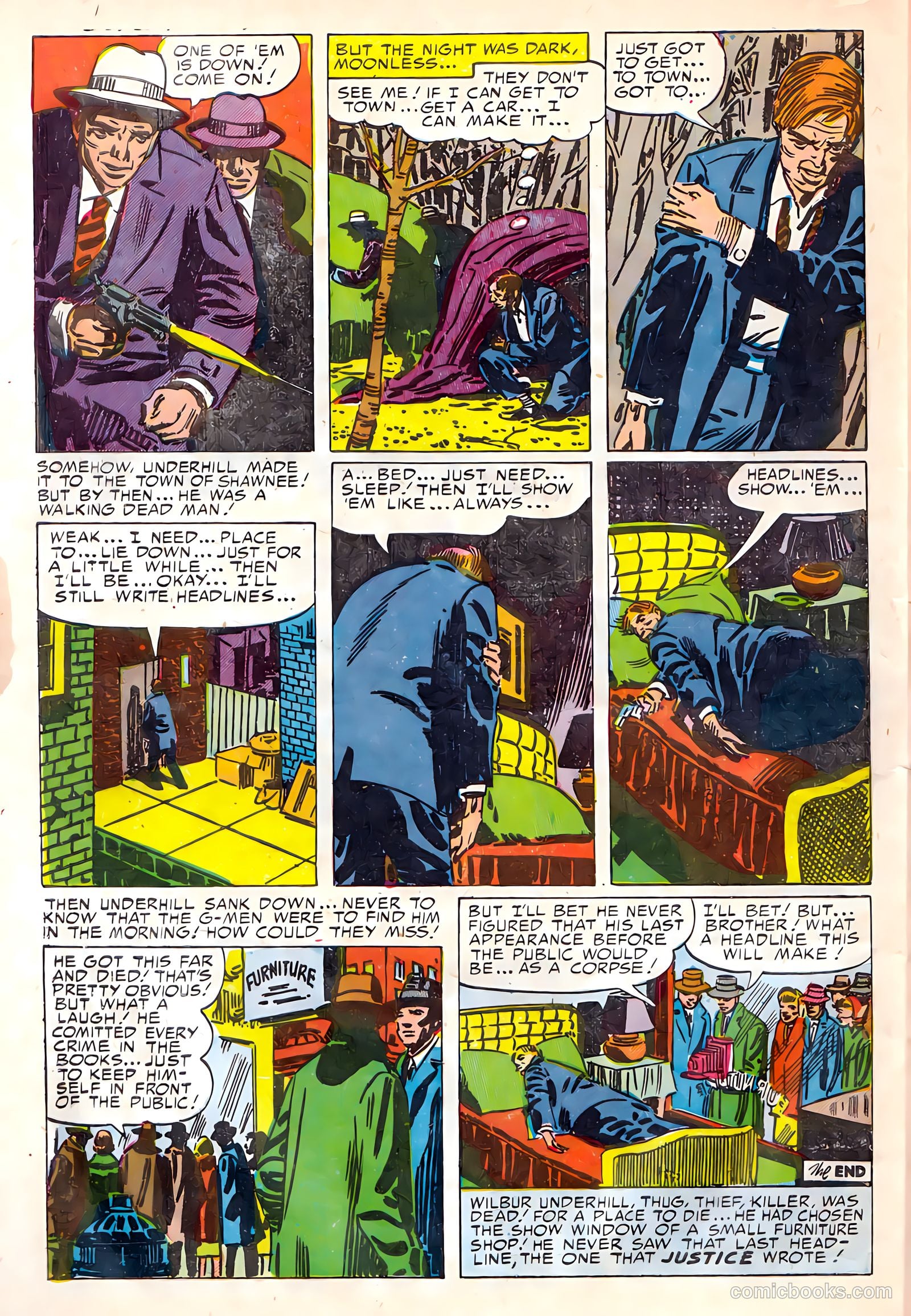 Justice Traps the Guilty #57 — page 32 of 36