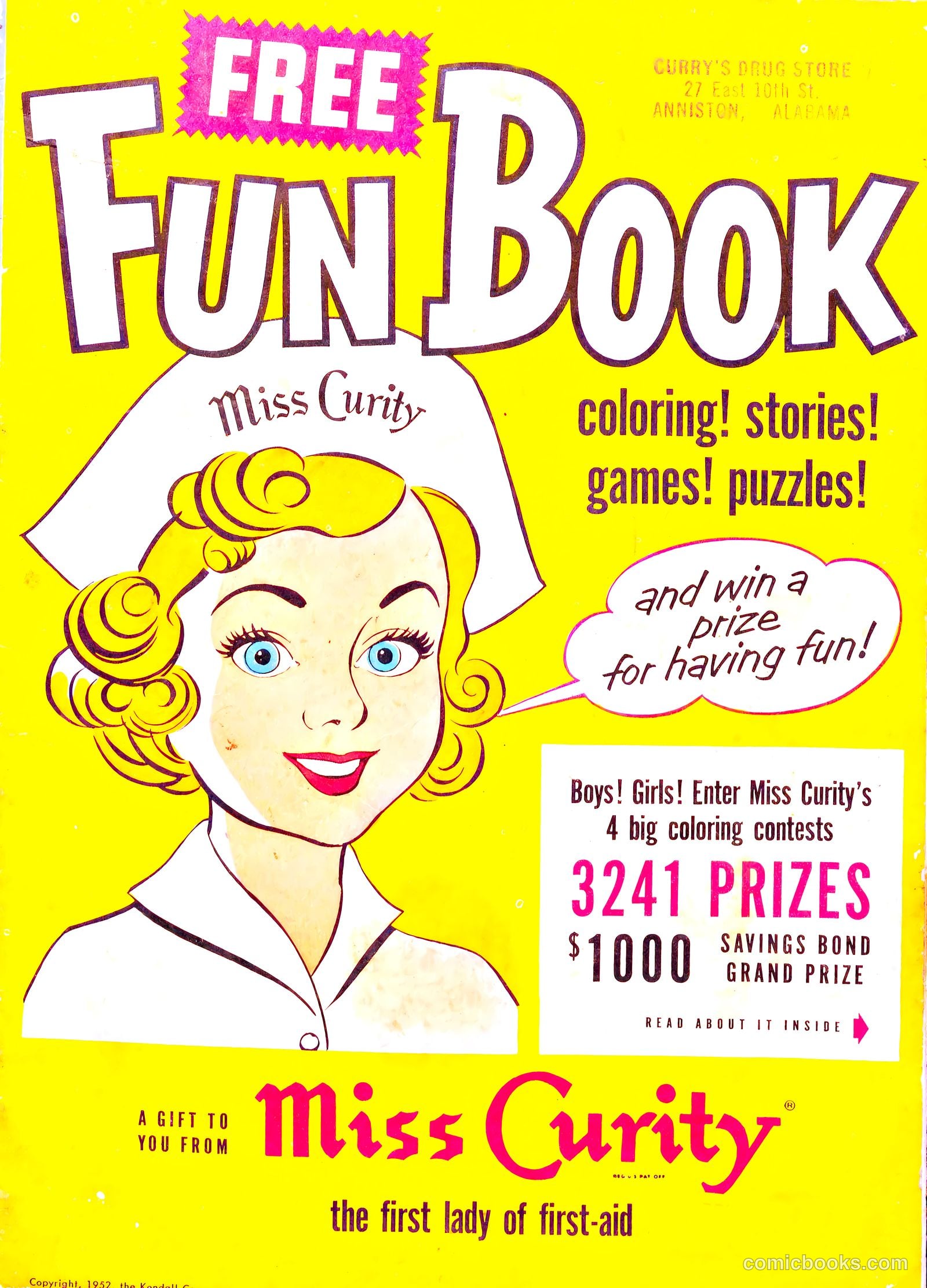 Miss Curity Fun Book #nn — page 1 of 20