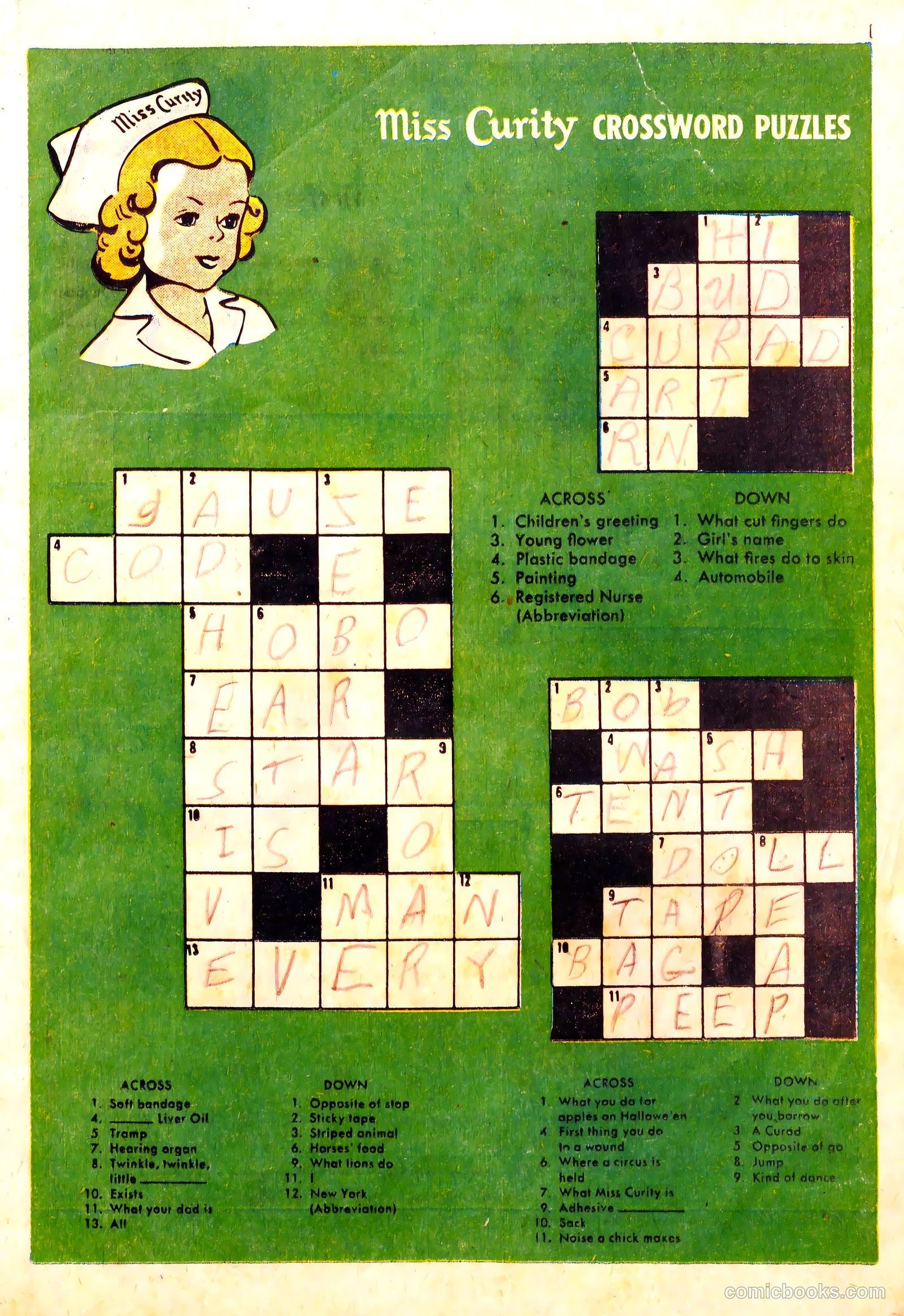 Miss Curity Fun Book #nn — page 7 of 20