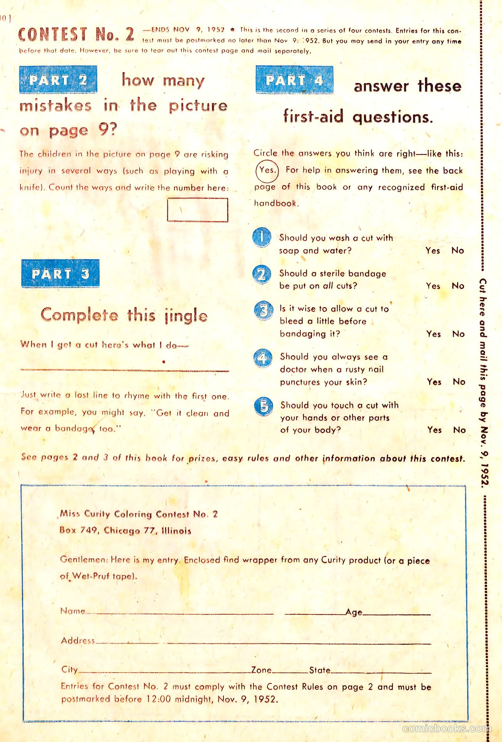 Miss Curity Fun Book #nn — page 10 of 20