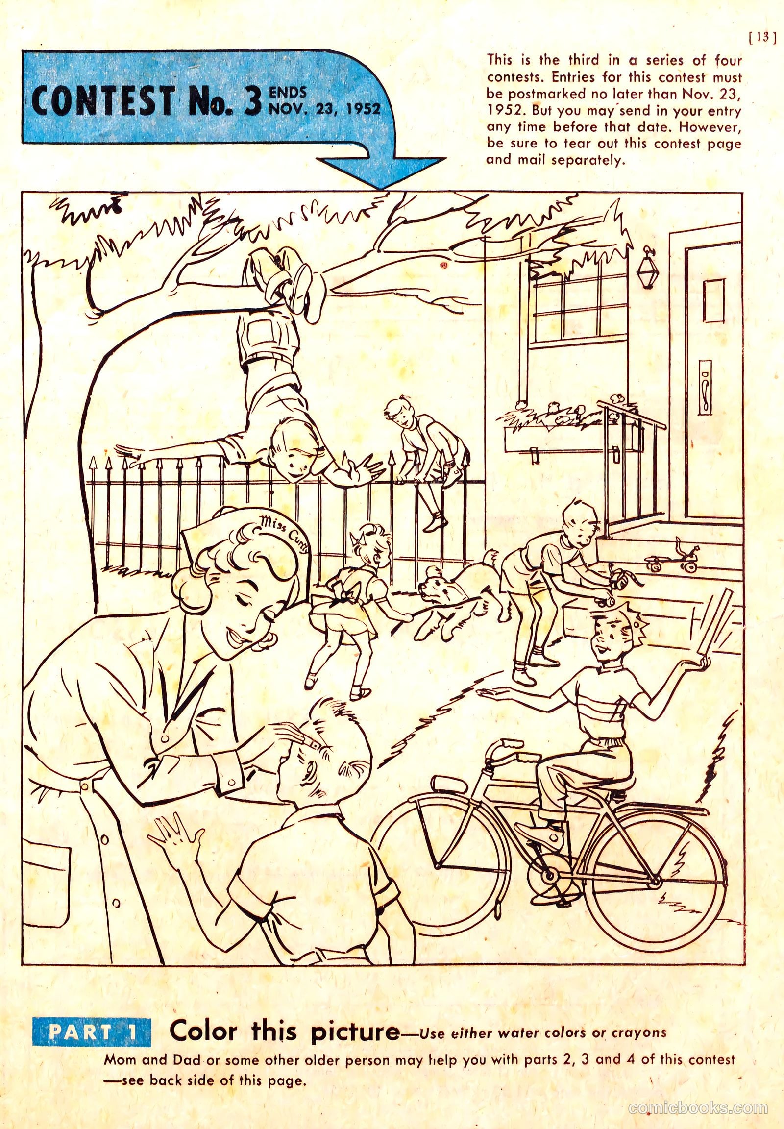 Miss Curity Fun Book #nn — page 13 of 20