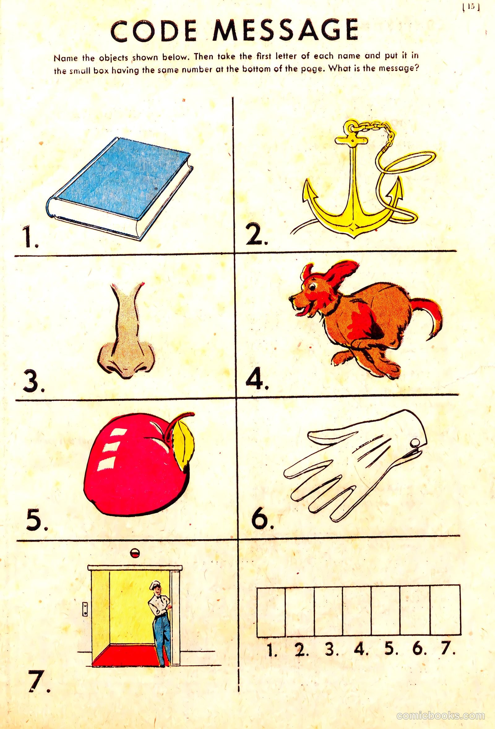 Miss Curity Fun Book #nn — page 15 of 20