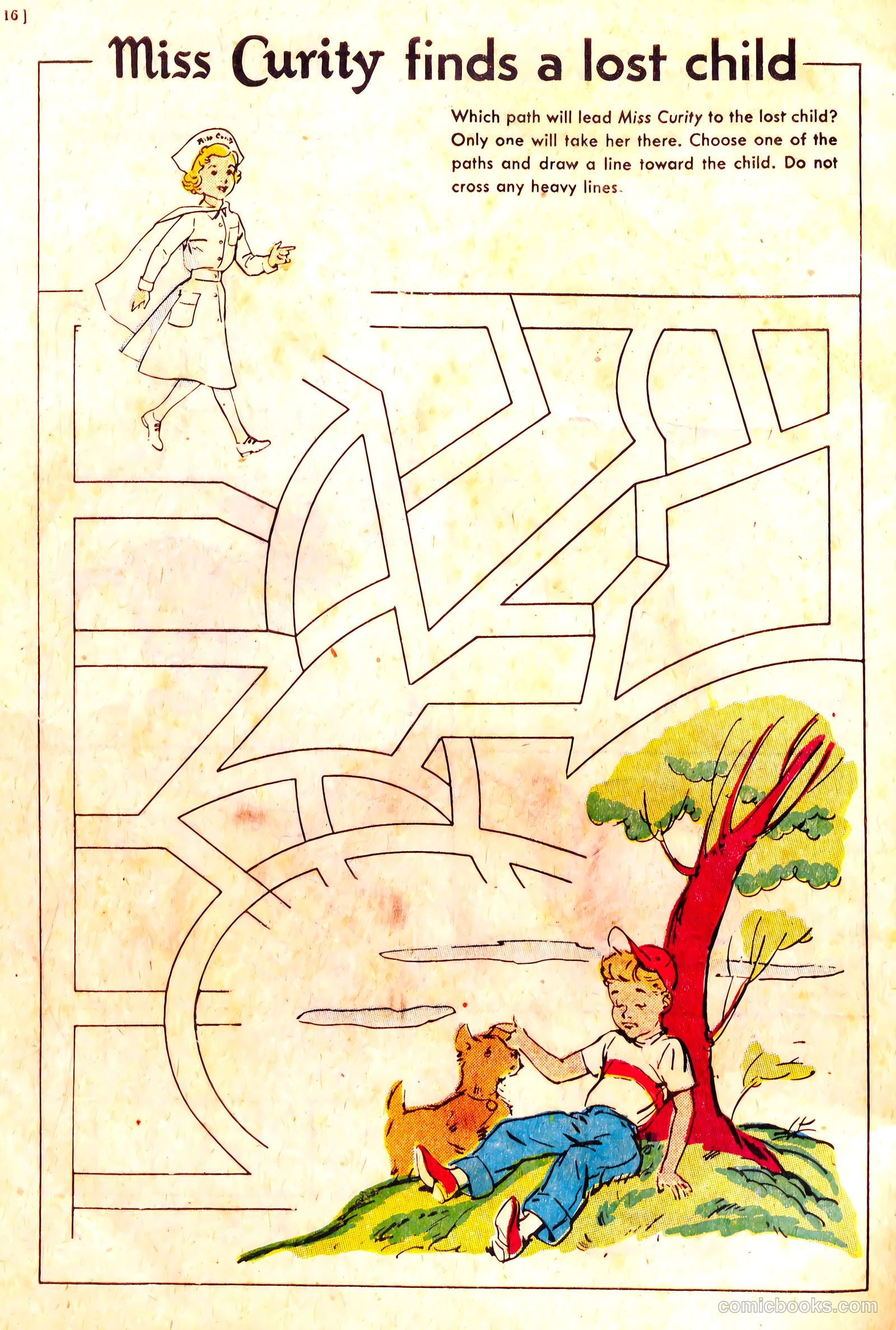 Miss Curity Fun Book #nn — page 16 of 20