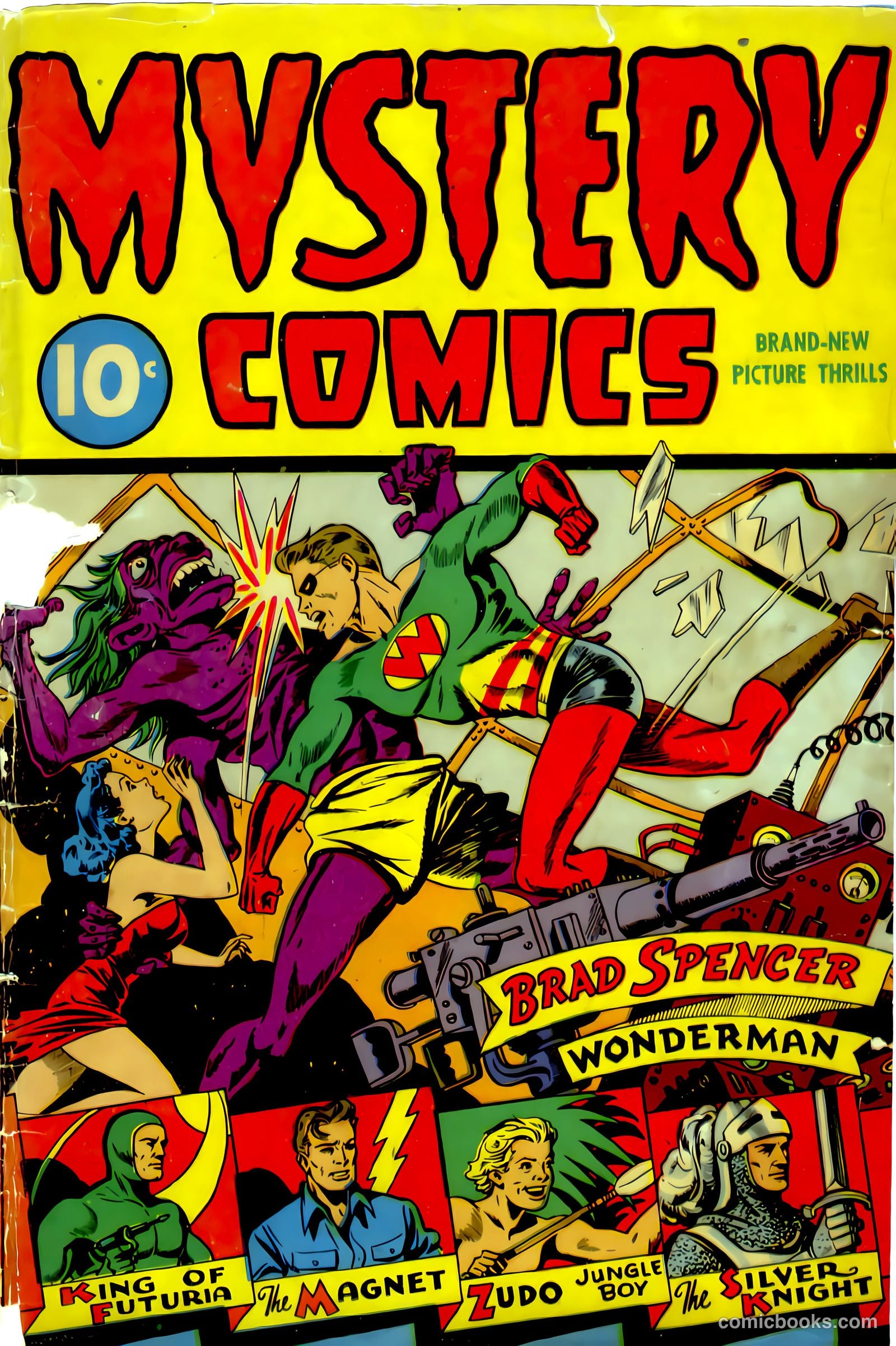 Mystery Comics #1 — page 1 of 52