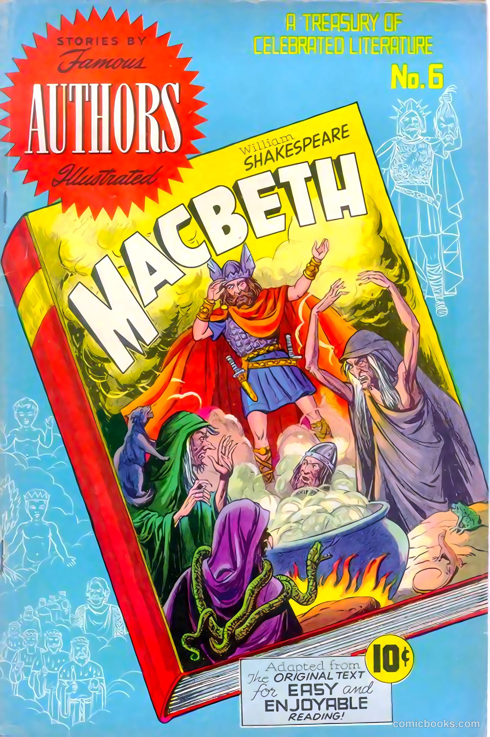 Stories By Famous Authors Illustrated 6 - Macbeth #1 — page 1 of 36