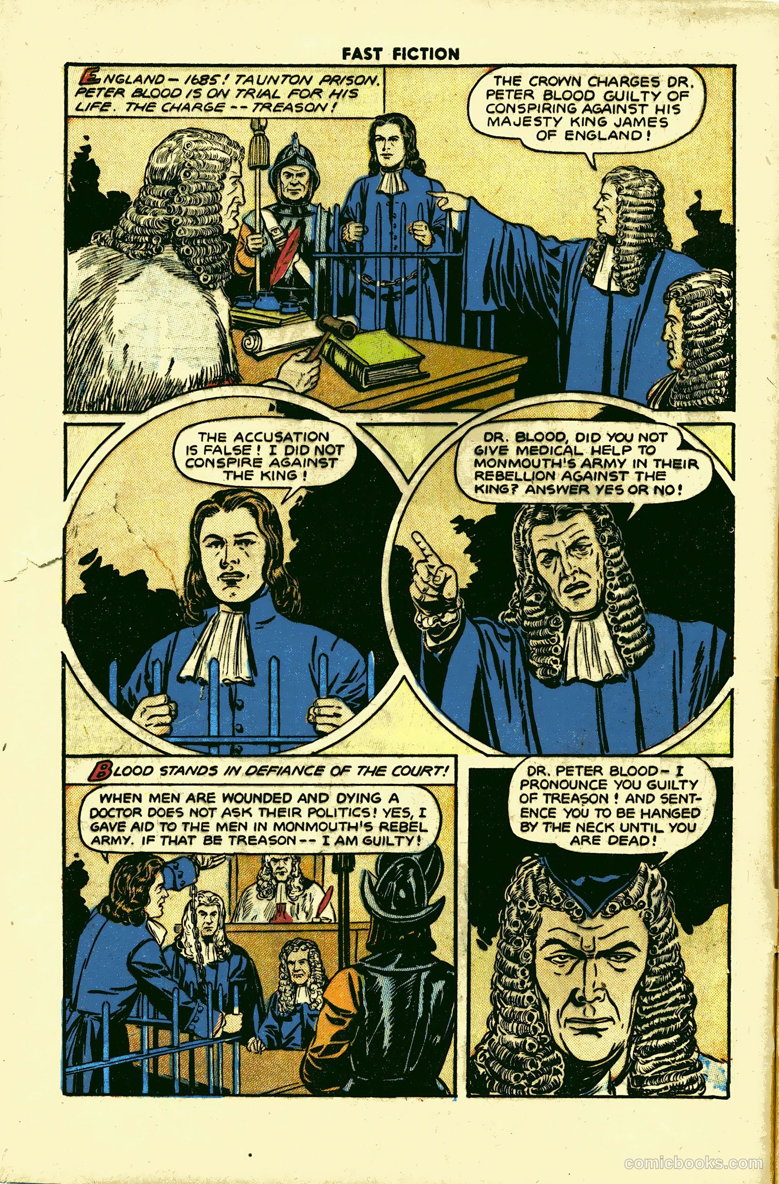 Stories By Famous Authors Illustrated 2 - Captain Blood #1 — page 4 of 52