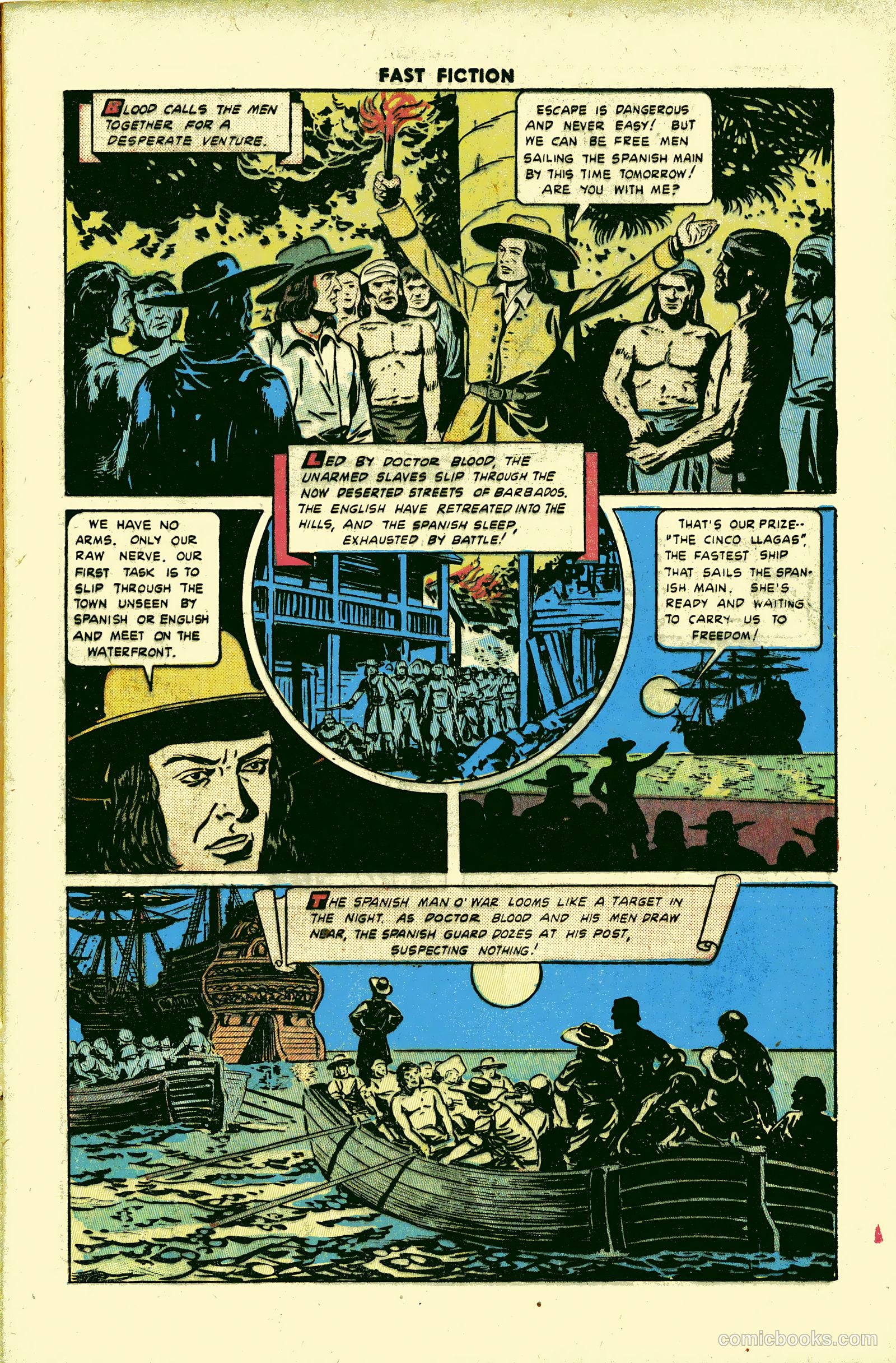 Stories By Famous Authors Illustrated 2 - Captain Blood #1 — page 13 of 52
