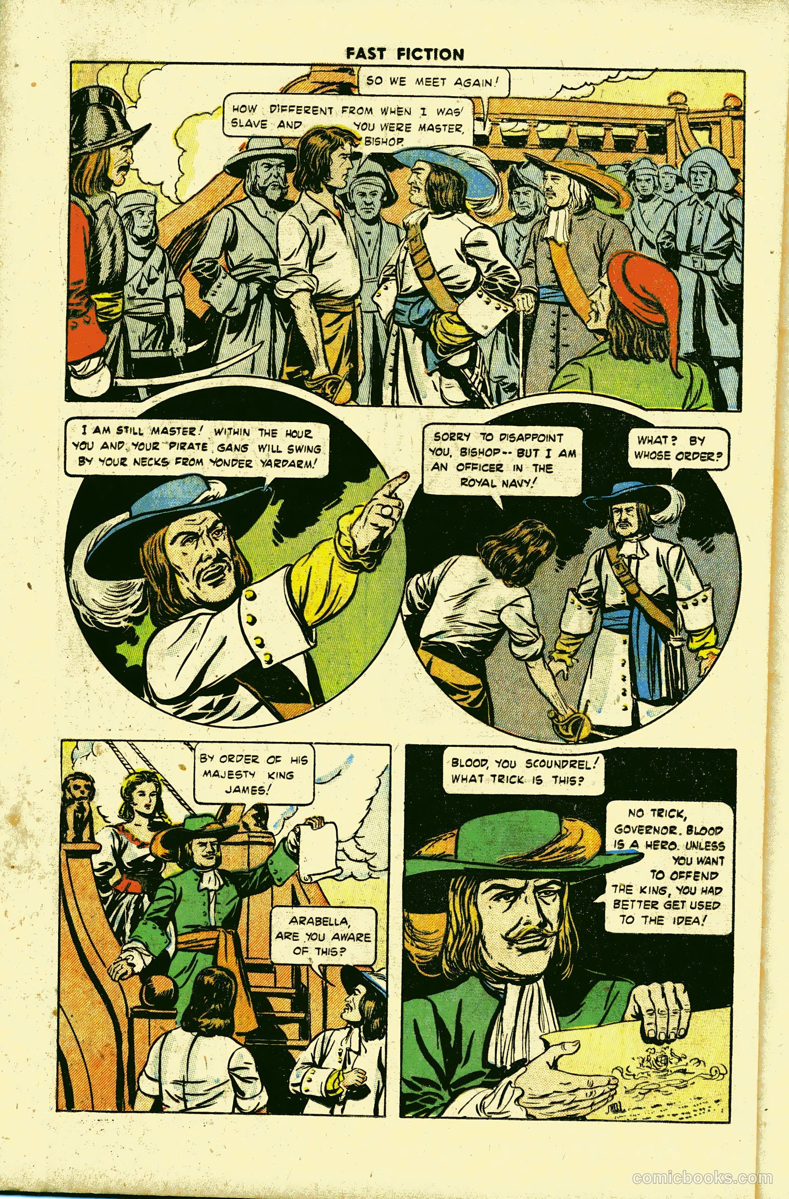 Stories By Famous Authors Illustrated 2 - Captain Blood #1 — page 36 of 52