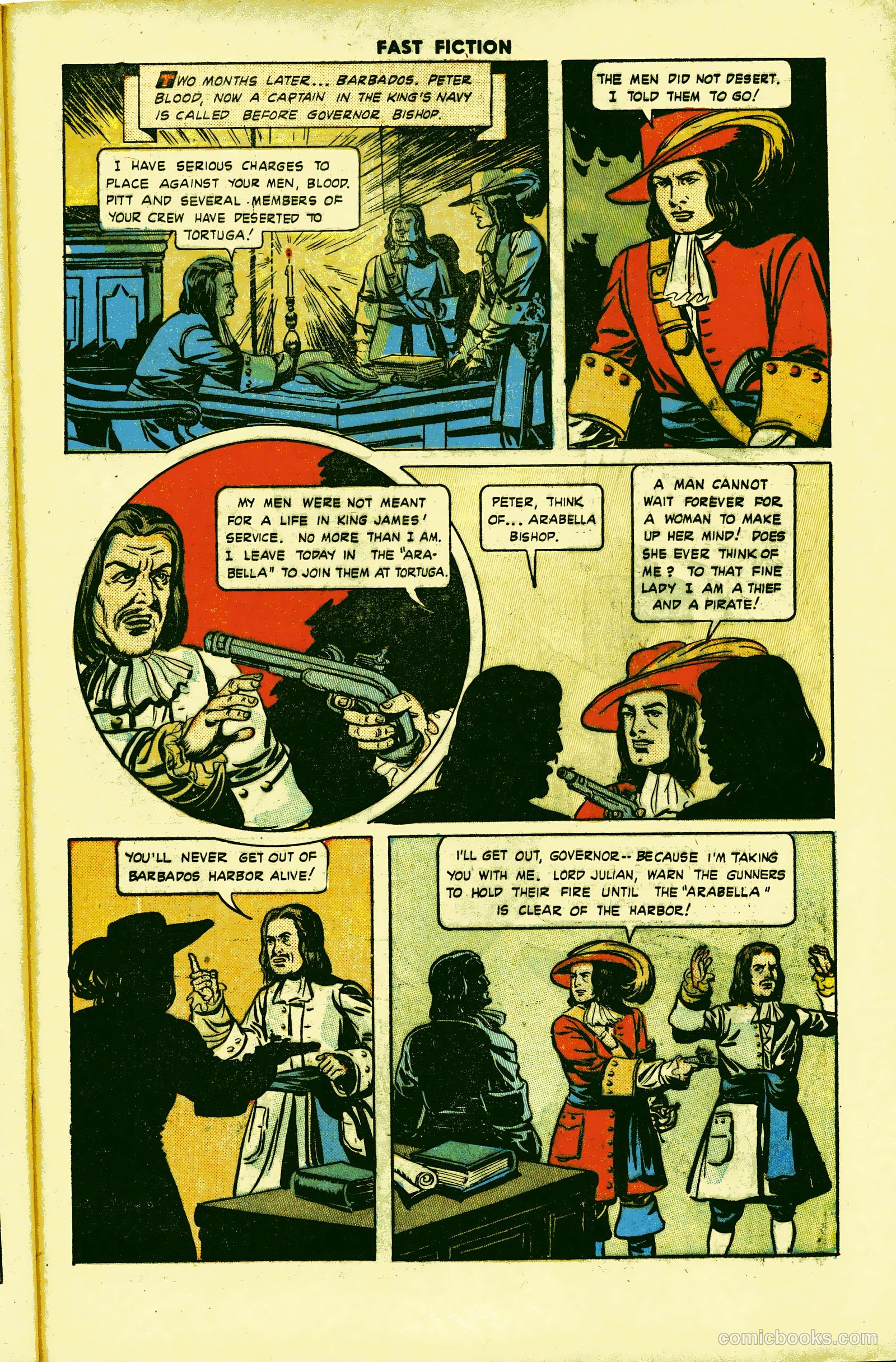 Stories By Famous Authors Illustrated 2 - Captain Blood #1 — page 37 of 52