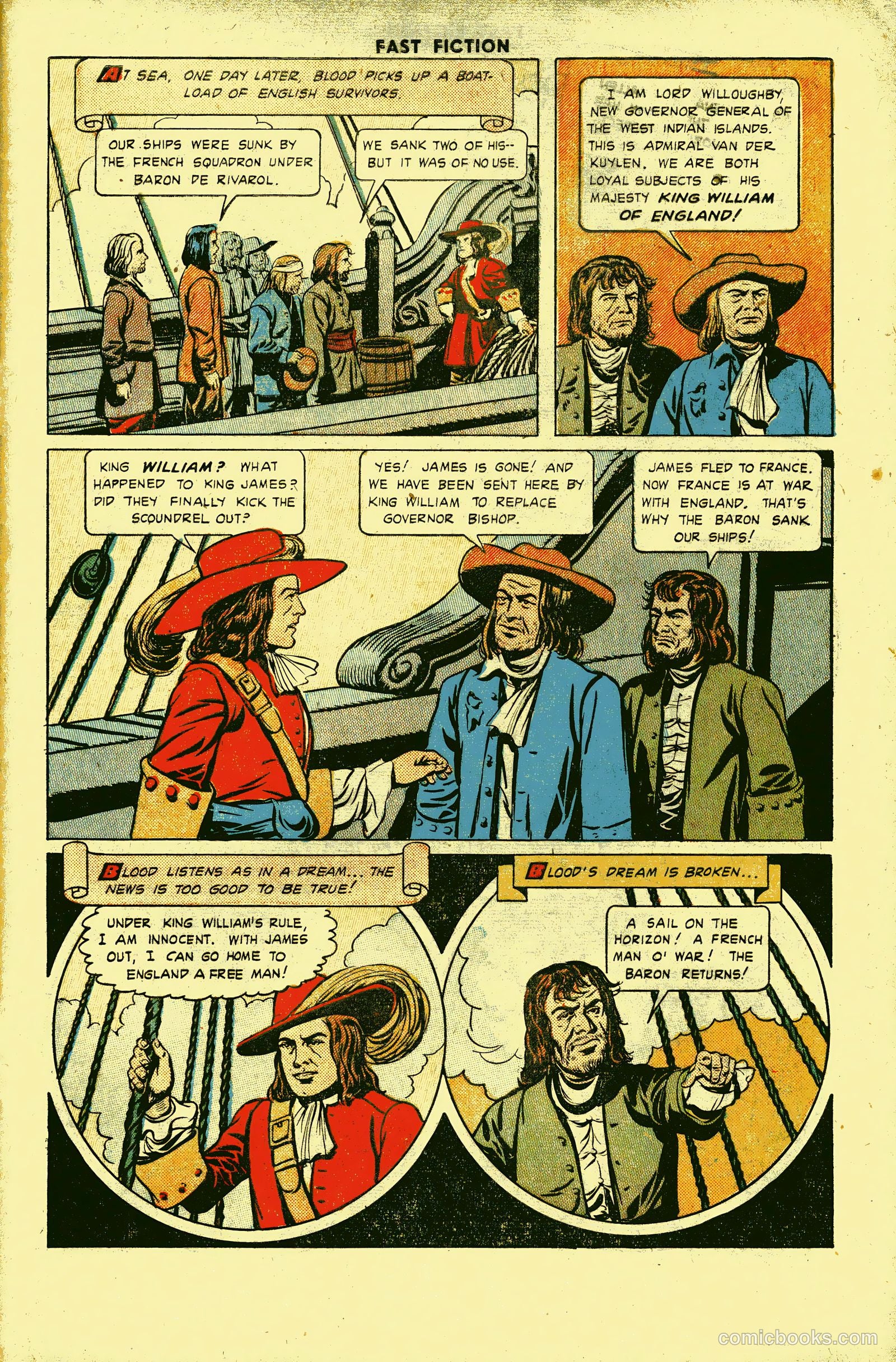 Stories By Famous Authors Illustrated 2 - Captain Blood #1 — page 43 of 52