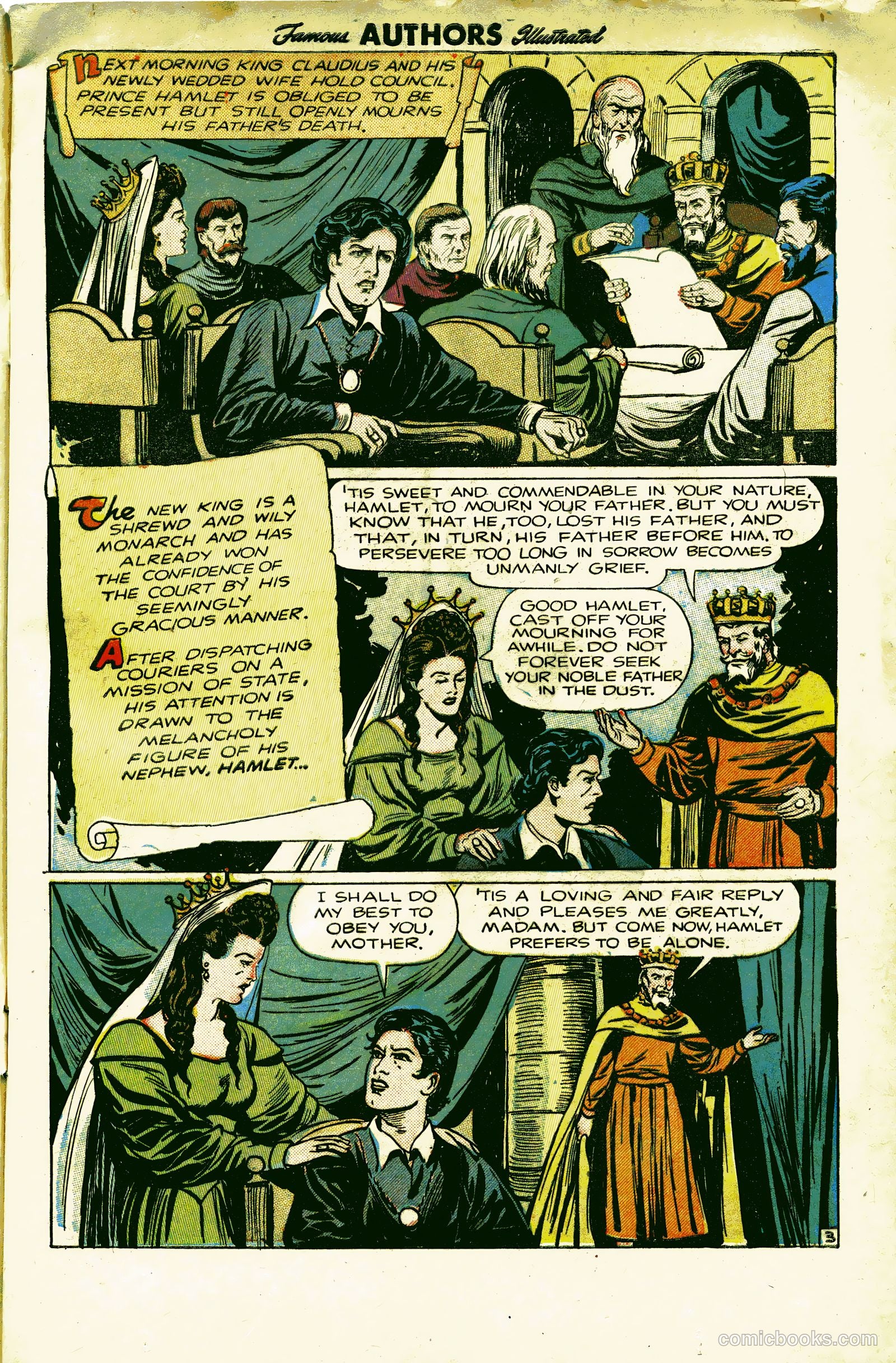 Stories By Famous Authors Illustrated 8 - Hamlet #1 — page 5 of 36