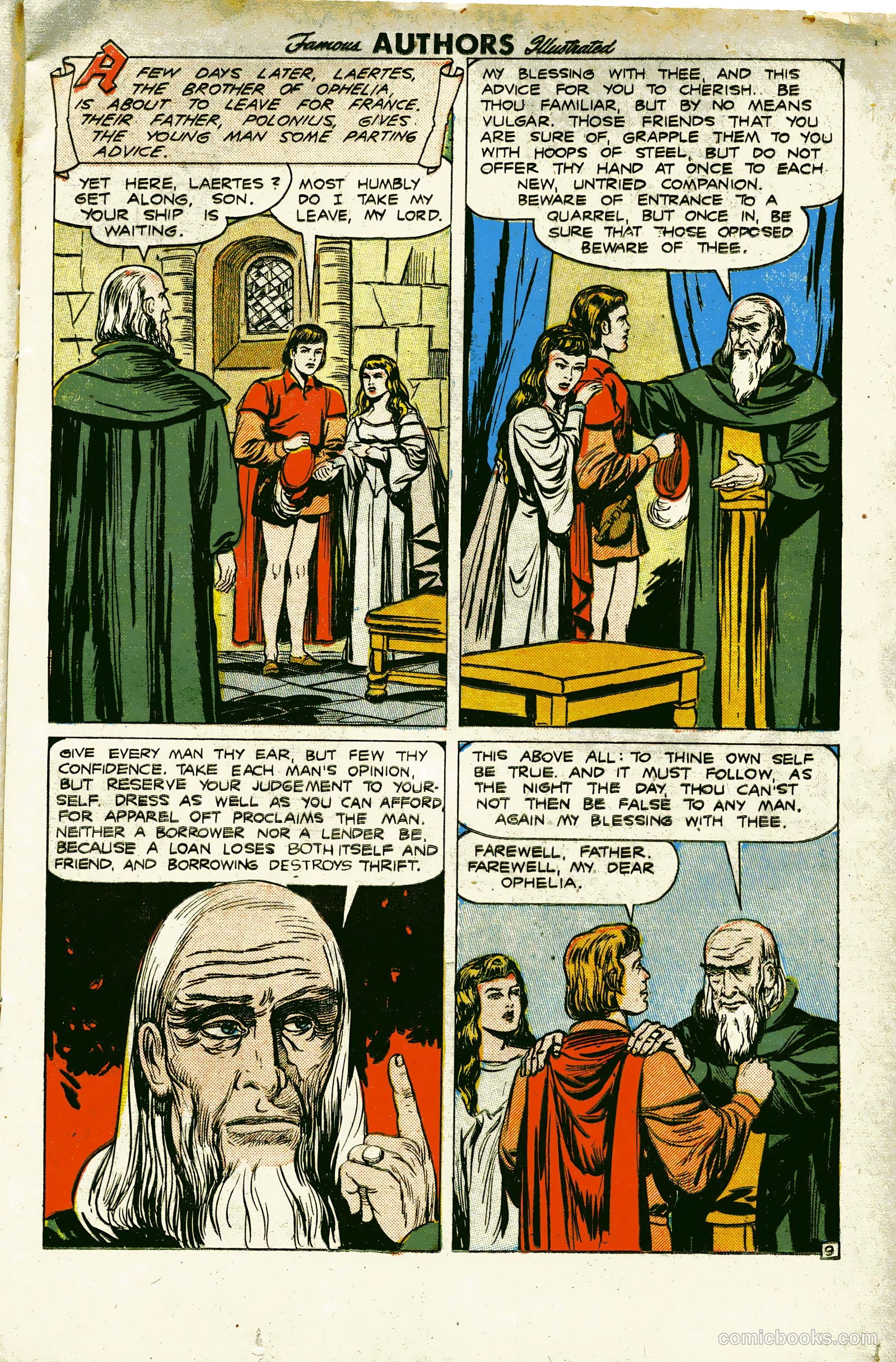 Stories By Famous Authors Illustrated 8 - Hamlet #1 — page 11 of 36