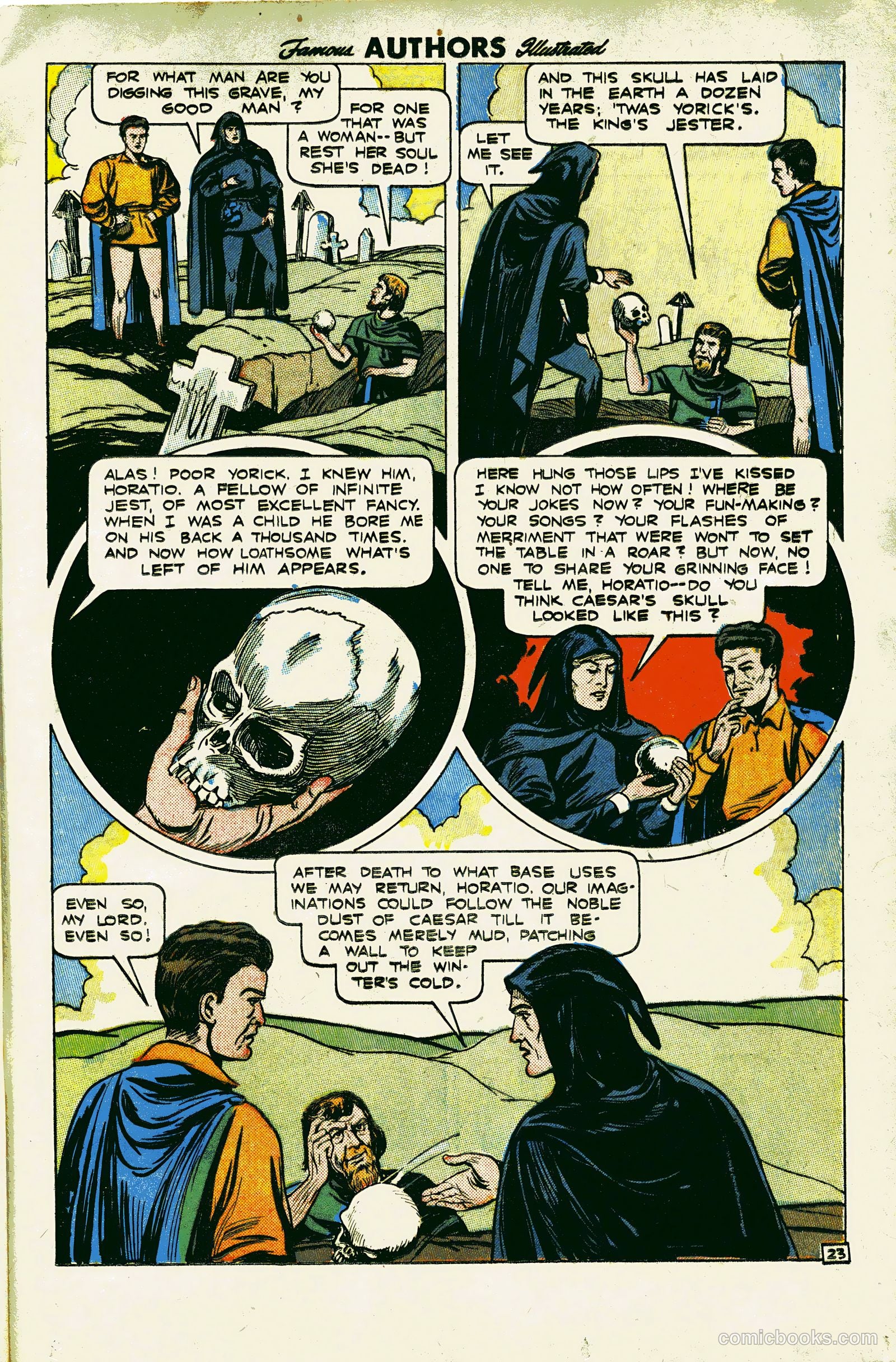 Stories By Famous Authors Illustrated 8 - Hamlet #1 — page 25 of 36