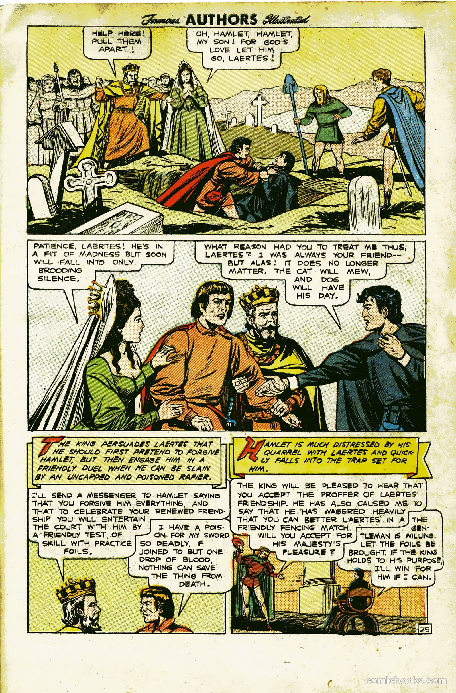Stories By Famous Authors Illustrated 8 - Hamlet #1 — page 27 of 36