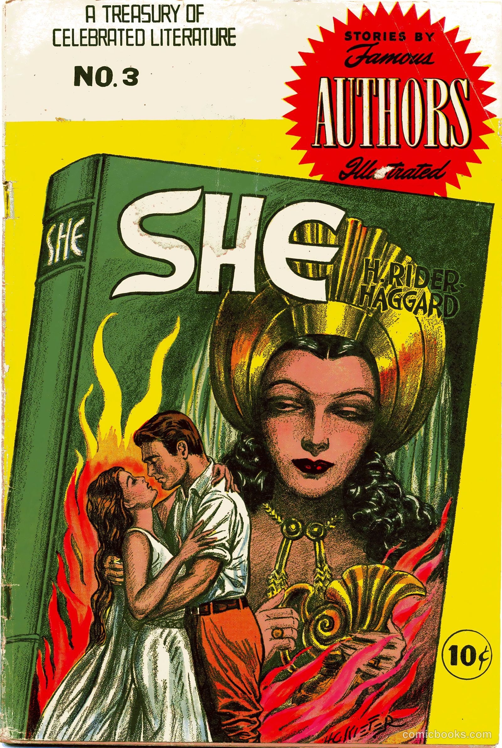Stories By Famous Authors Illustrated 3 - She #1 — page 1 of 52