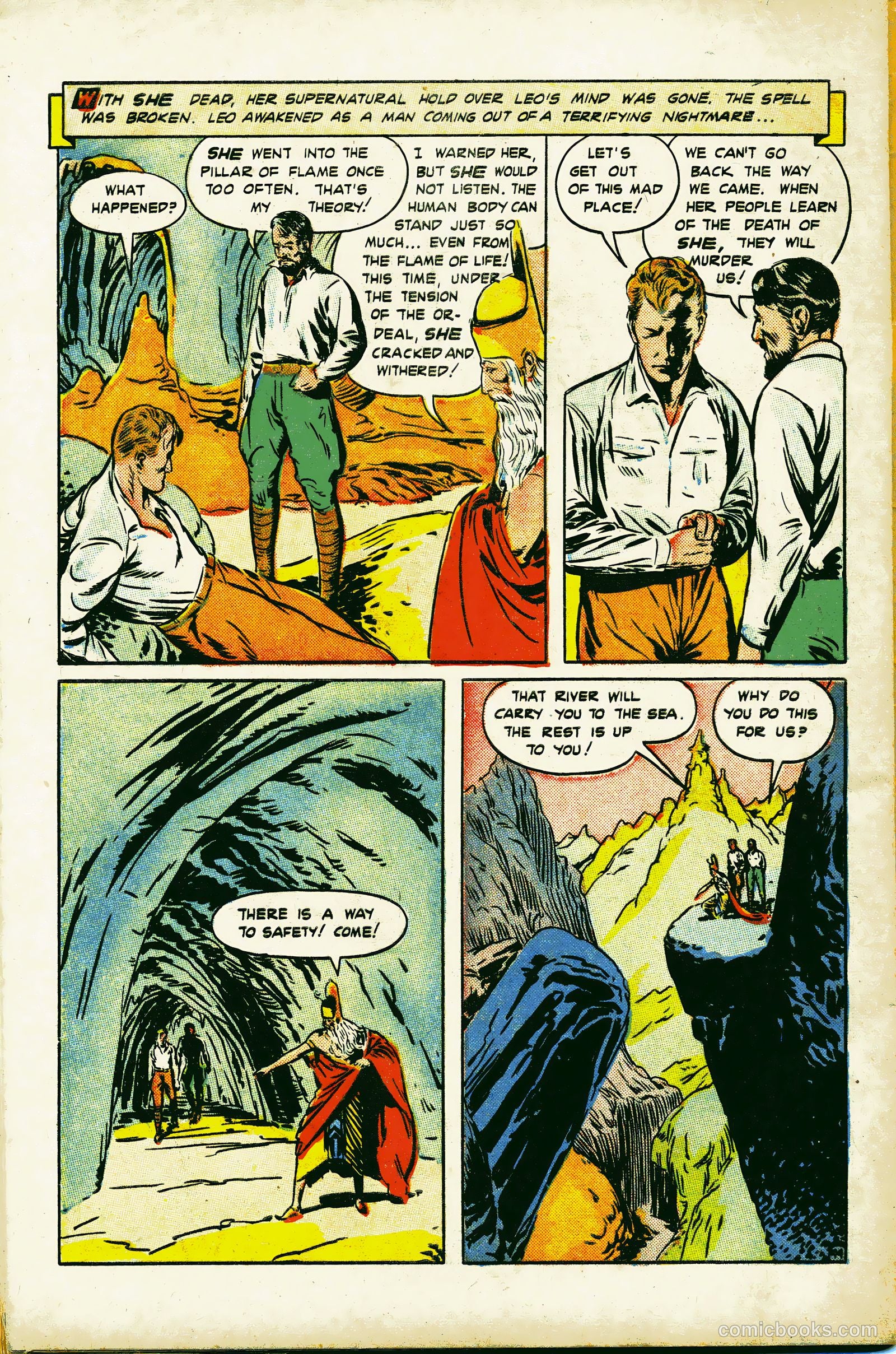 Stories By Famous Authors Illustrated 3 - She #1 — page 46 of 52