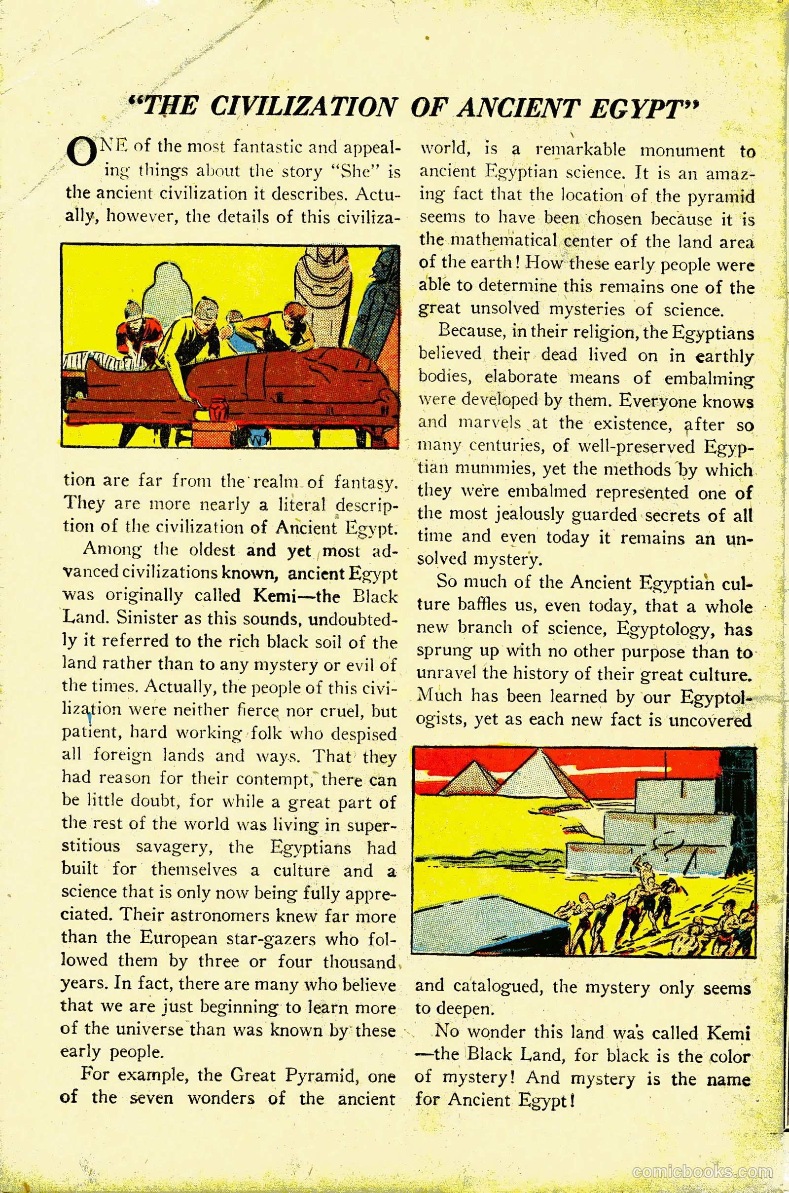 Stories By Famous Authors Illustrated 3 - She #1 — page 50 of 52