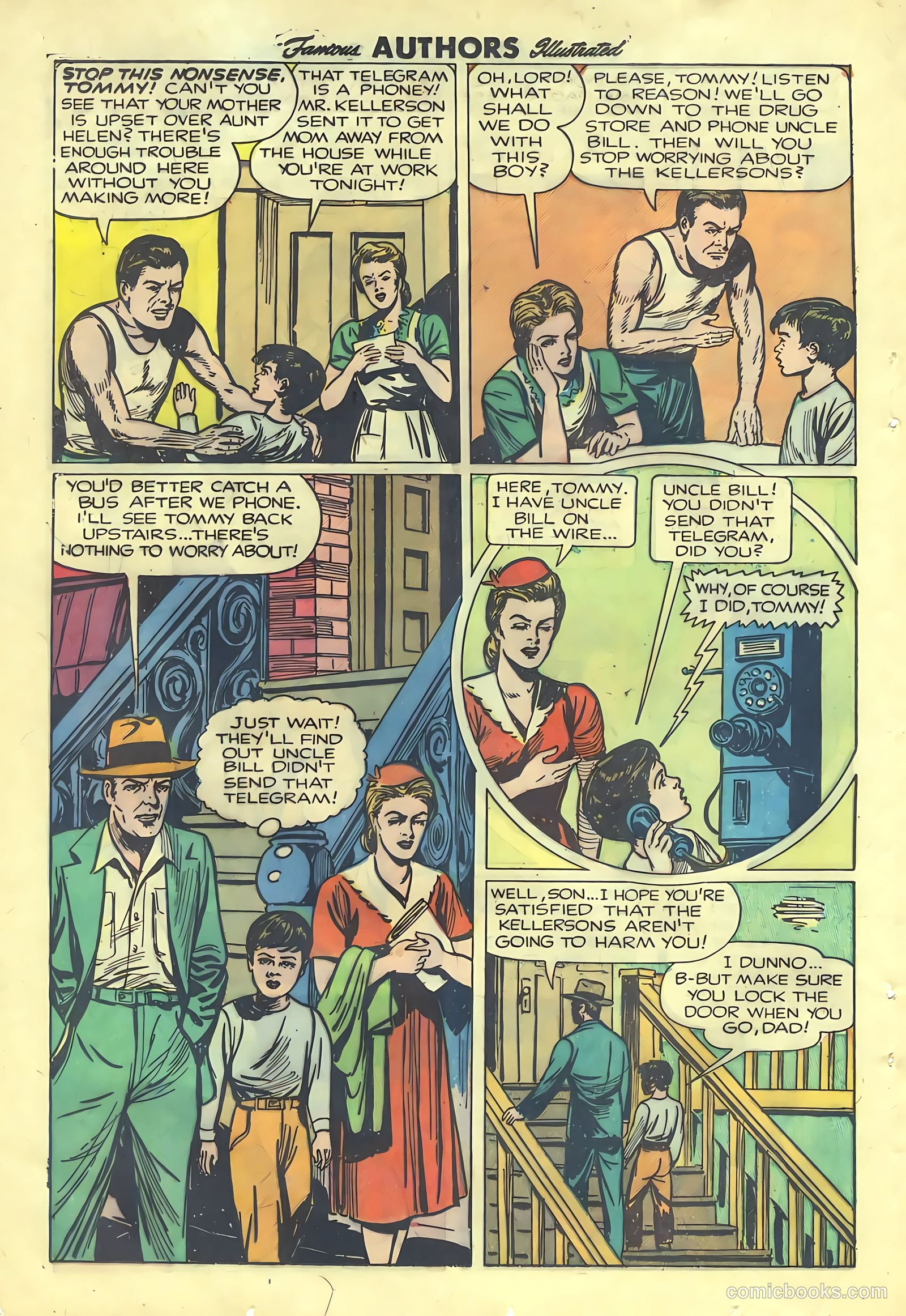 Stories By Famous Authors Illustrated 7 - The Window #1 — page 20 of 52