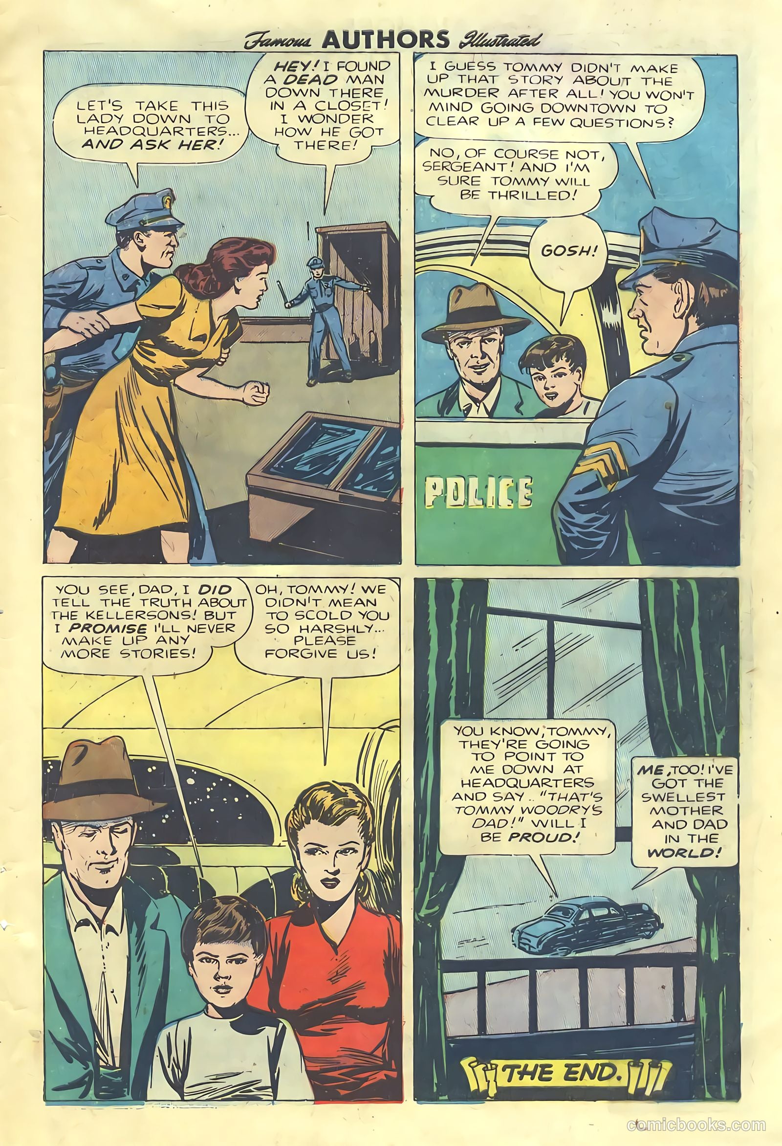 Stories By Famous Authors Illustrated 7 - The Window #1 — page 47 of 52