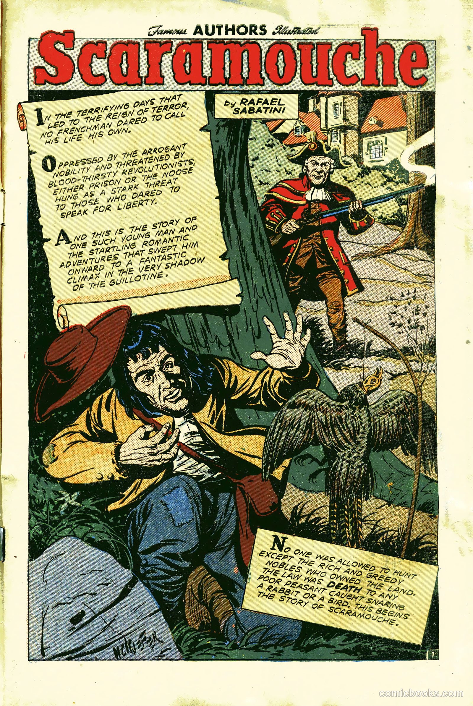Stories By Famous Authors Illustrated 13 - Scaramouche #1 — page 3 of 36