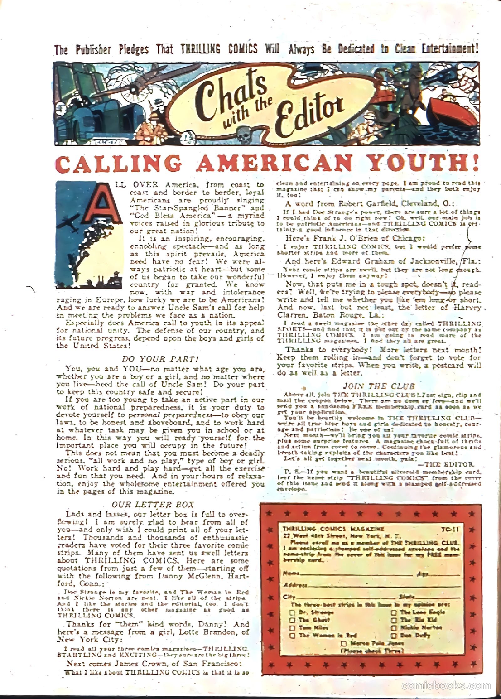Thrilling Comics #11 — page 64 of 68