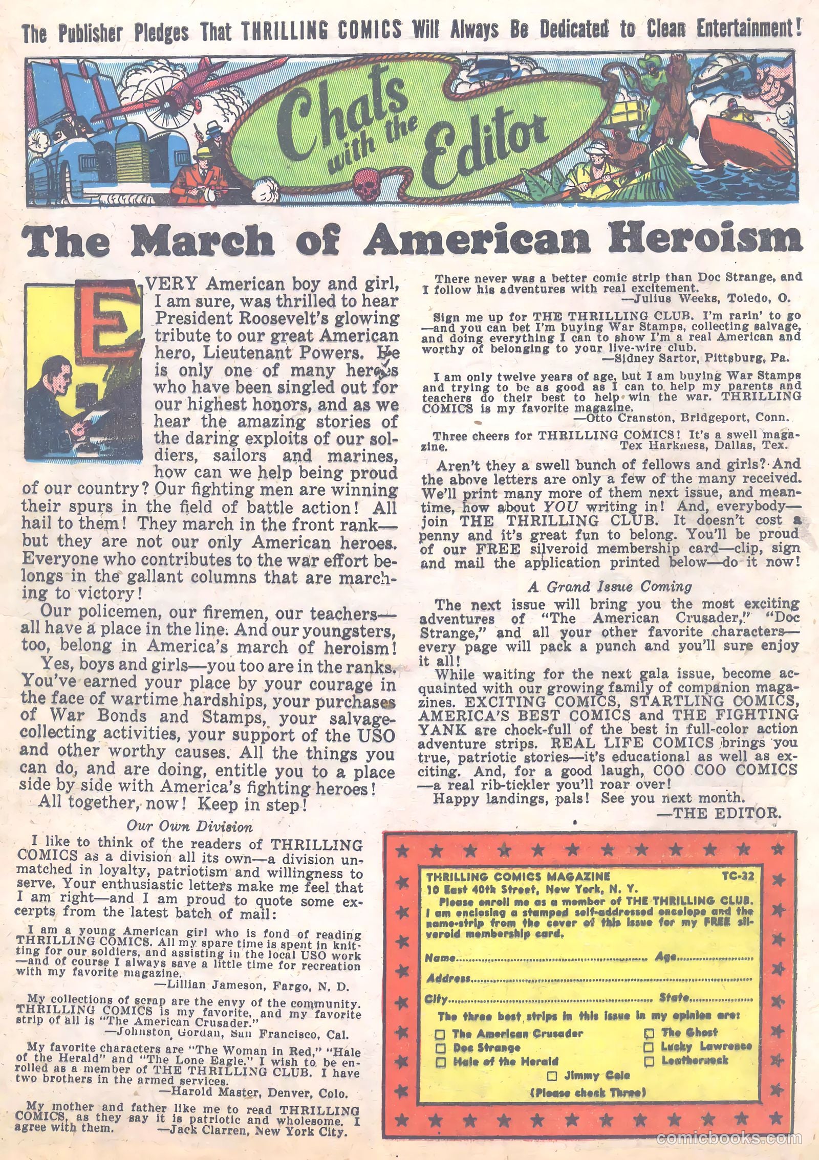 Thrilling Comics #32 — page 57 of 68